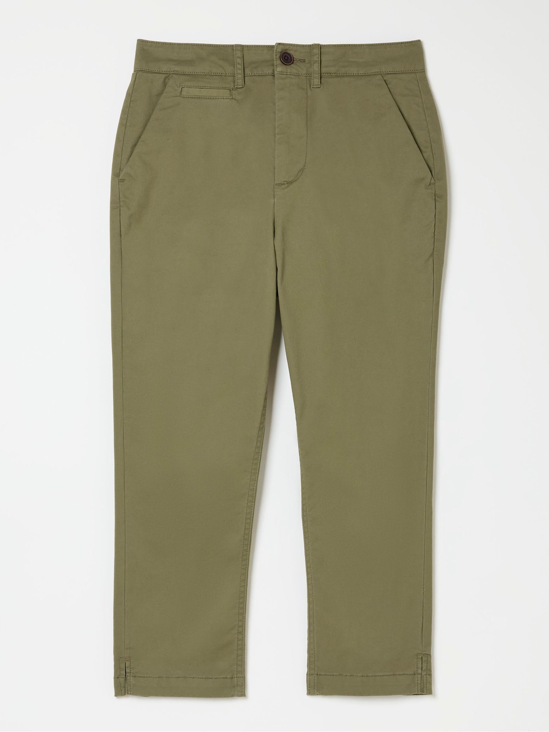 Farnham Green Cropped Chinos - Image 7 of 7