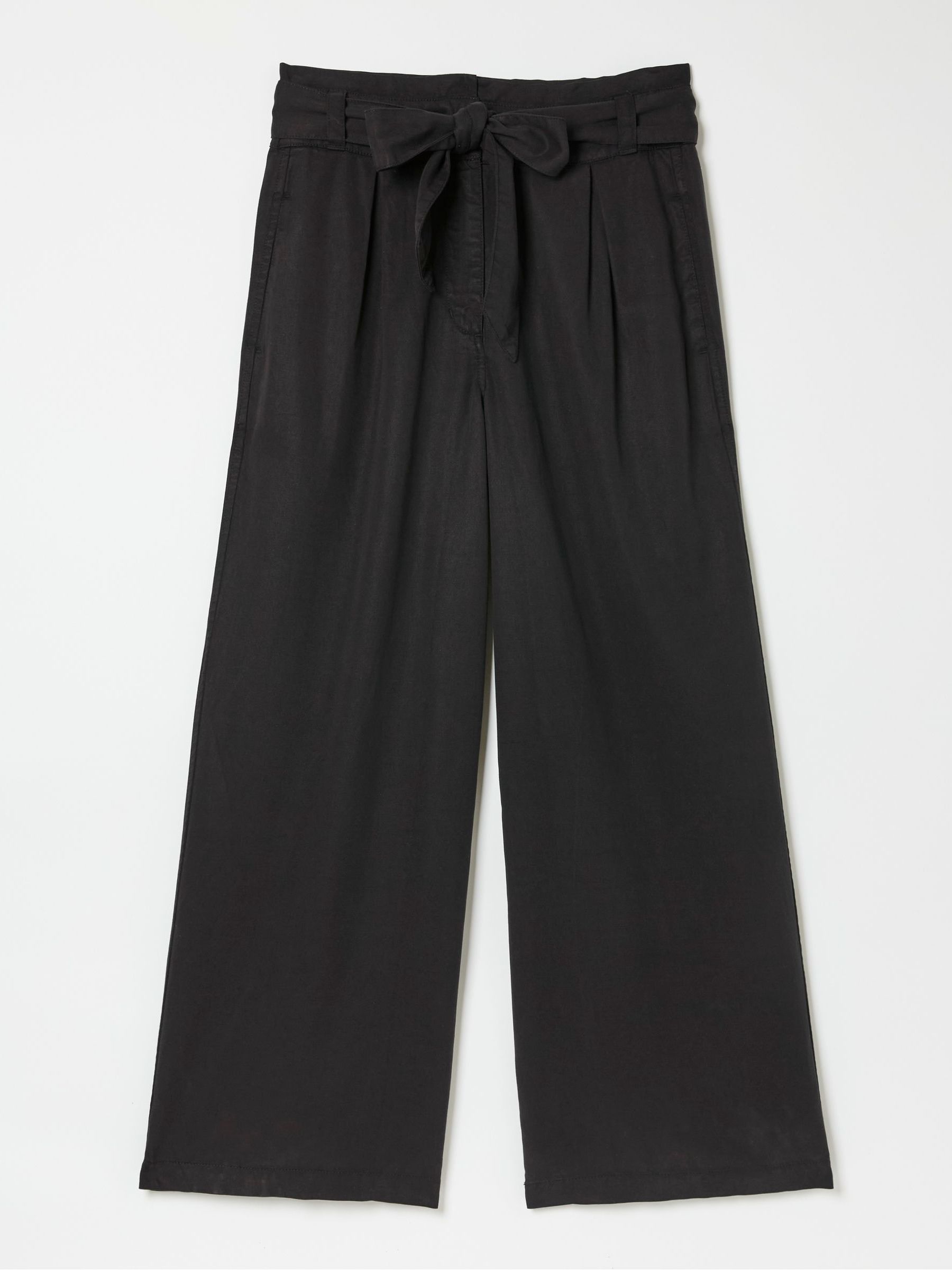 Mina Black Cropped Trousers - Image 5 of 5