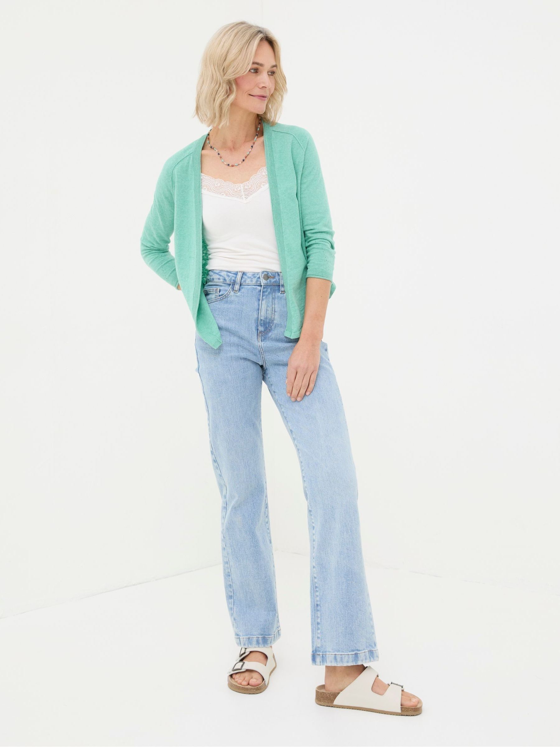 Green Tie Front Cardigan - Image 5 of 6