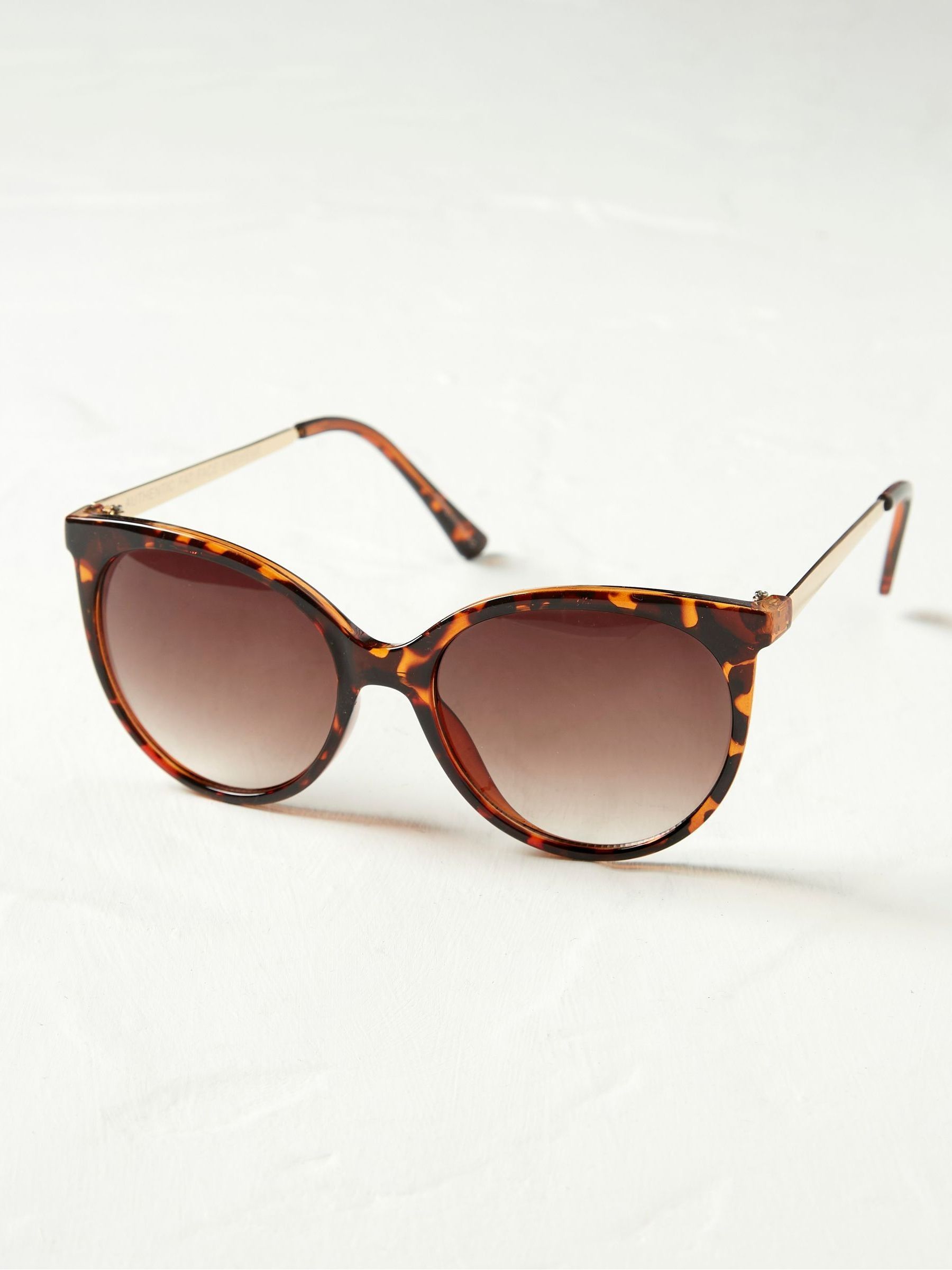 Adele Brown Cat Eye Sunglasses - Image 2 of 2