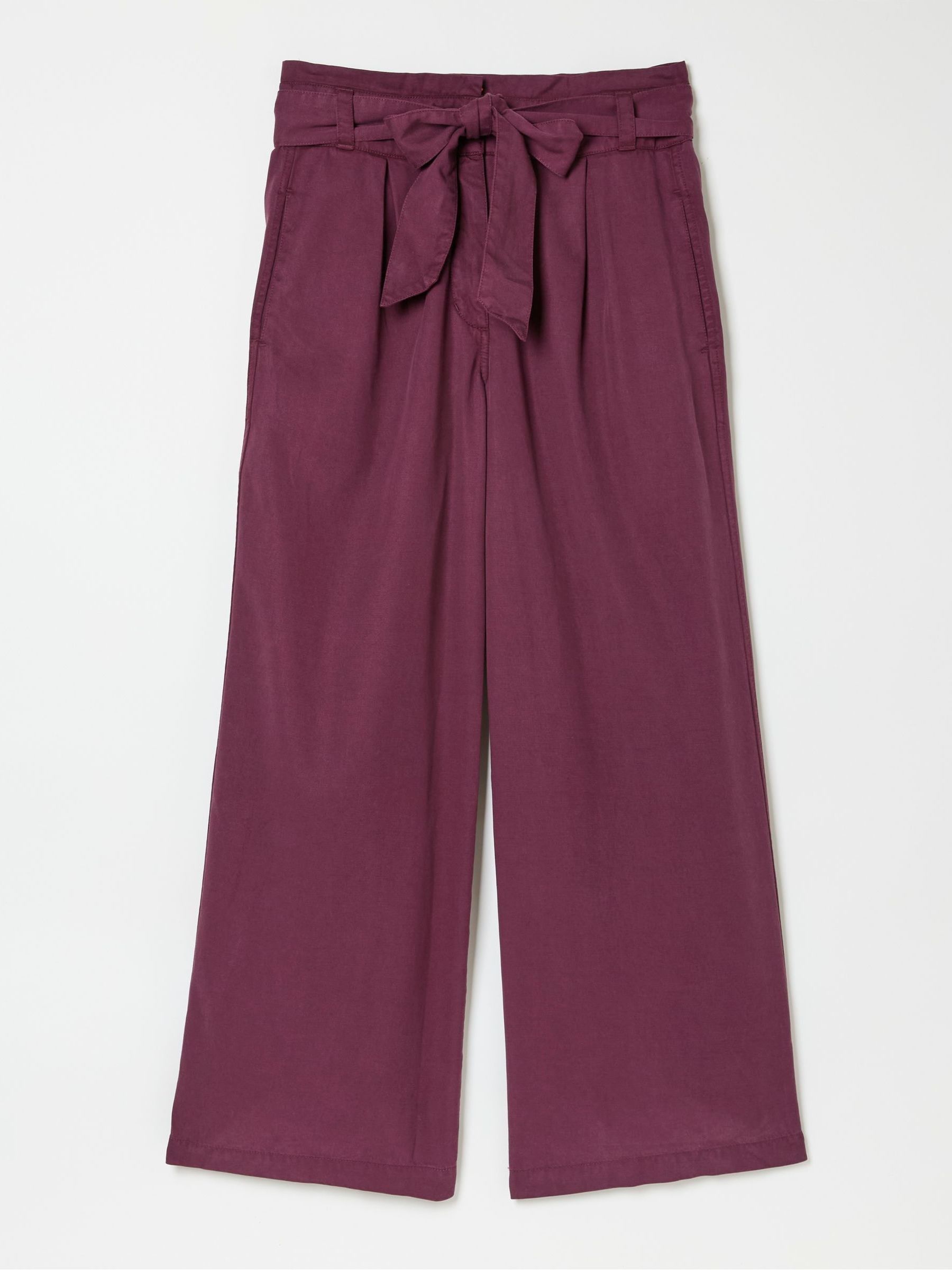 Mina Purple Cropped Trousers - Image 6 of 6