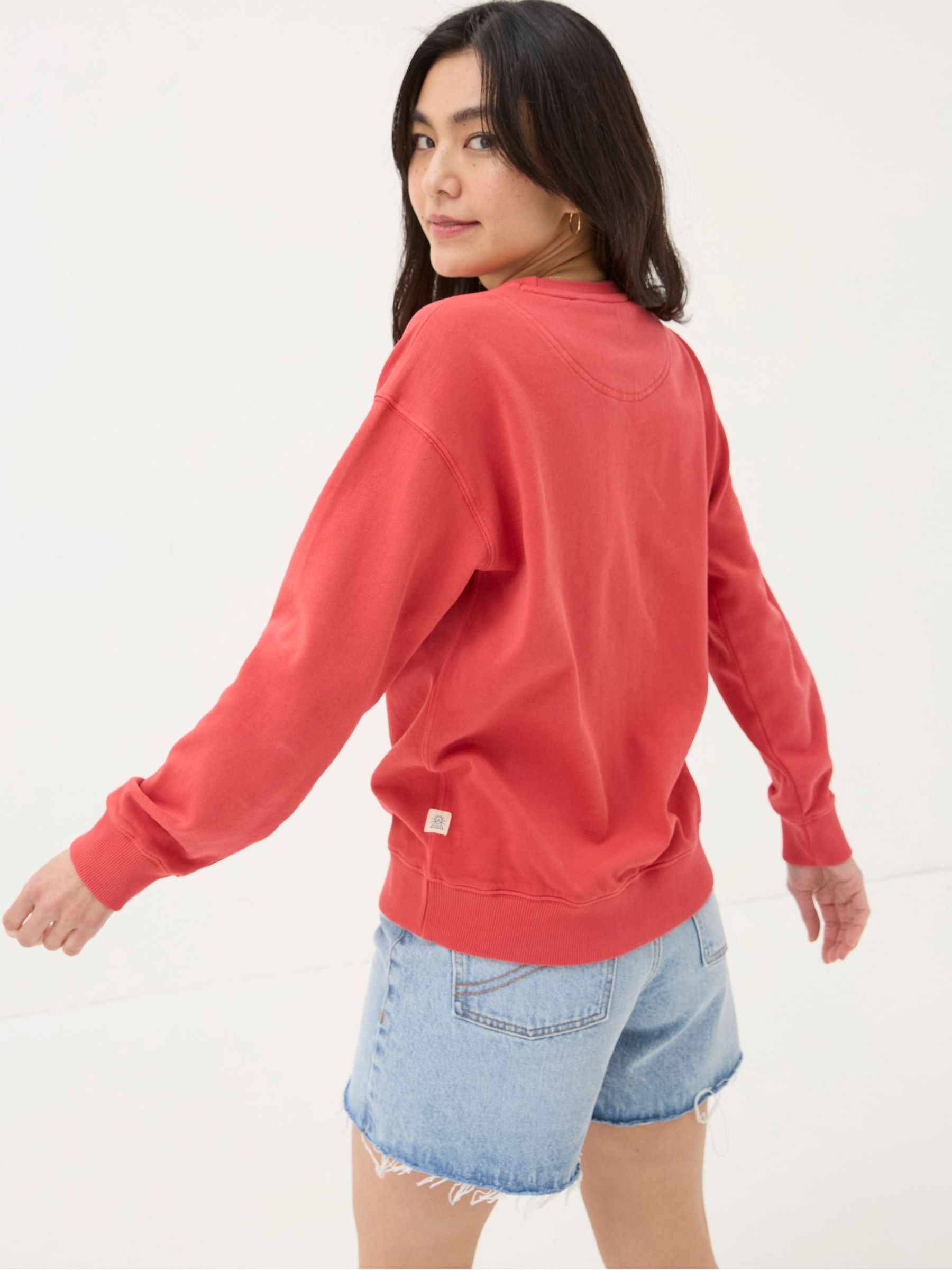Georgia Red Crew Sweatshirt - Image 2 of 6