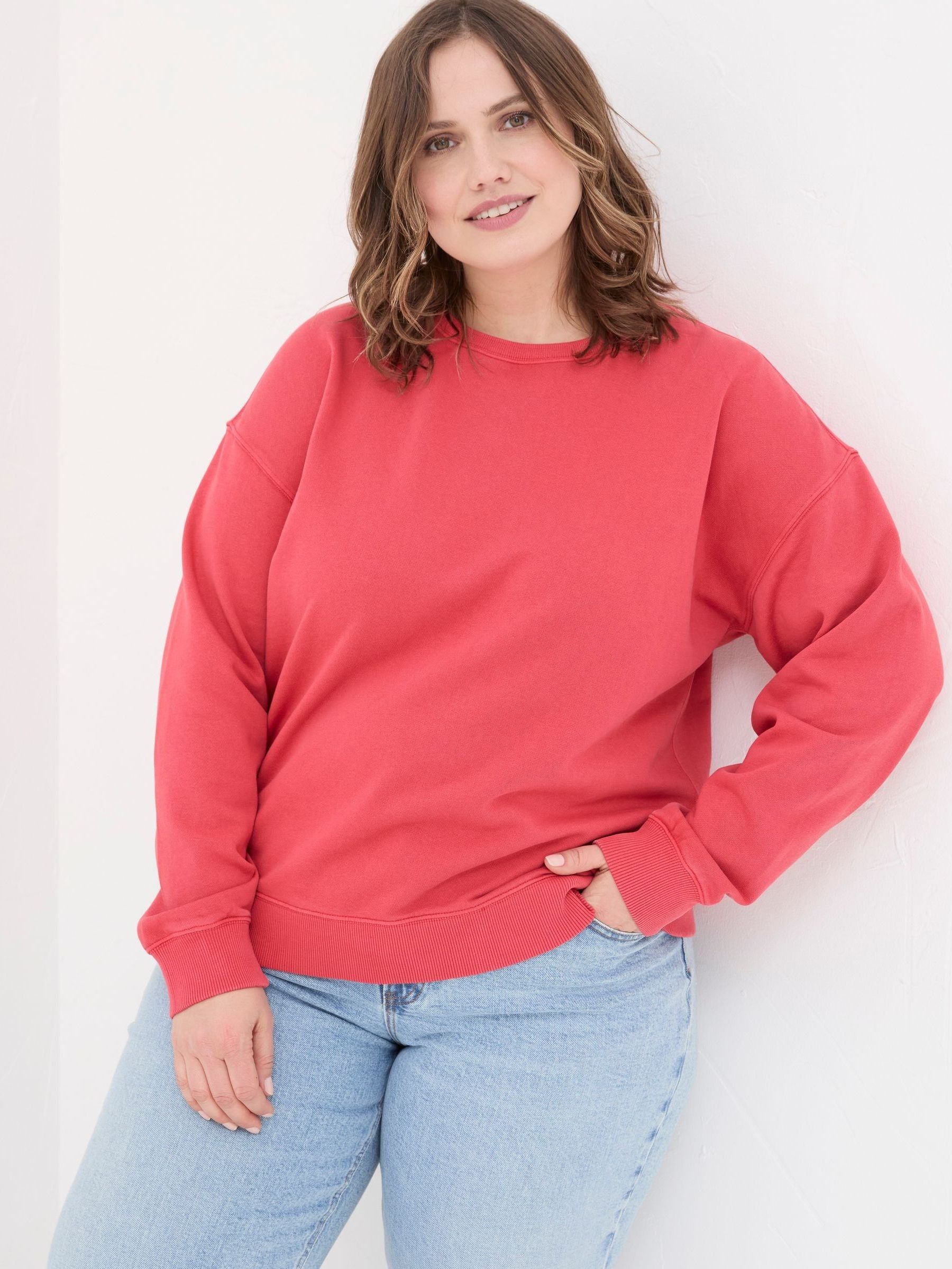 Georgia Red Crew Sweatshirt - Image 5 of 6