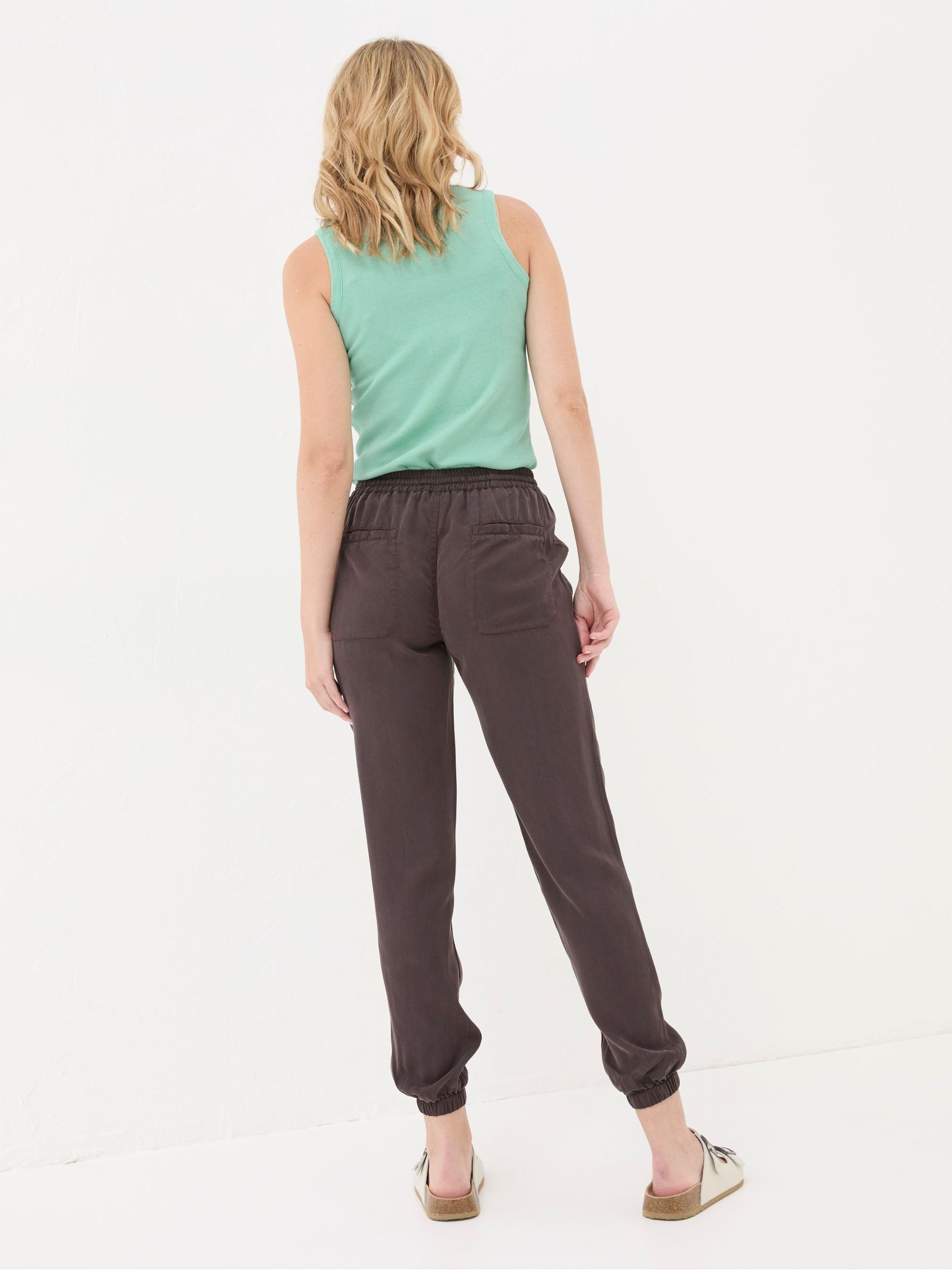Lyme Brown Cargo Cuffed Joggers - Image 2 of 5