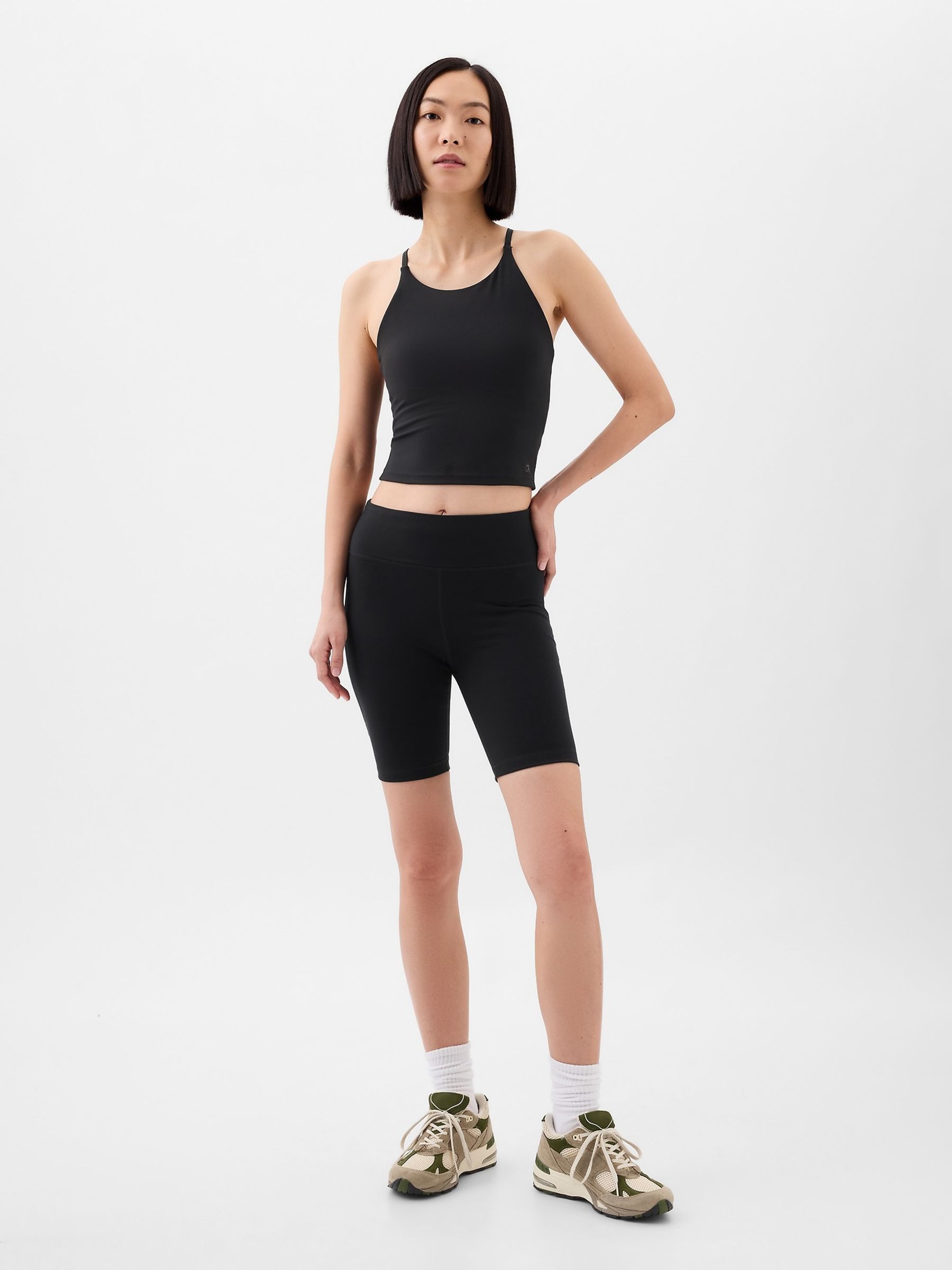 Black Studio Longline Sports Bra - Image 2 of 4