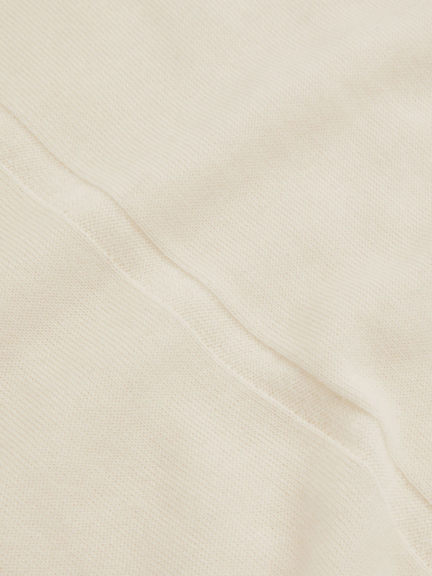 Atelier Cashmere Roll Neck Top in Cream - Image 5 of 5
