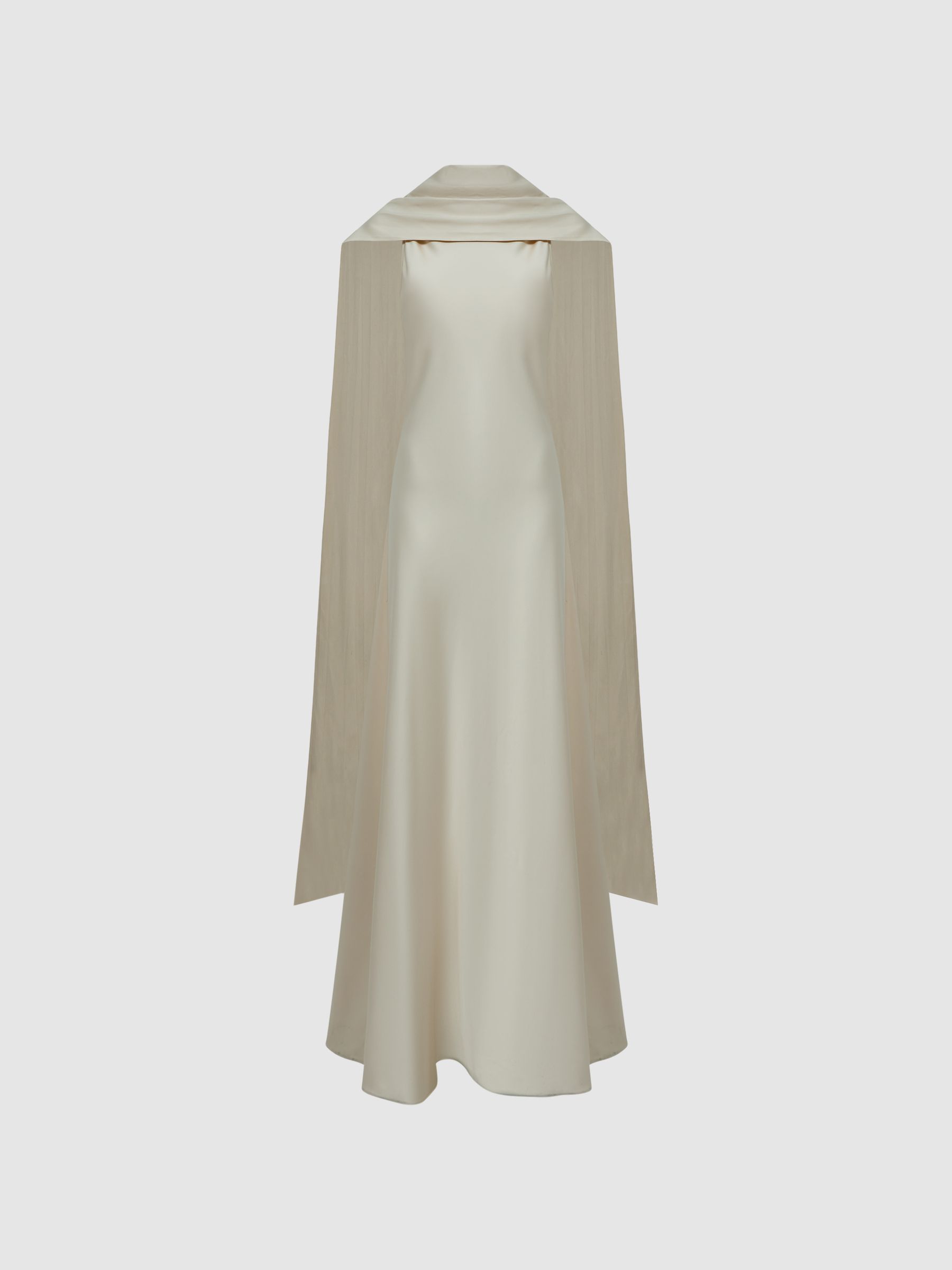Atelier Cape Maxi Dress in Champagne - Image 3 of 6