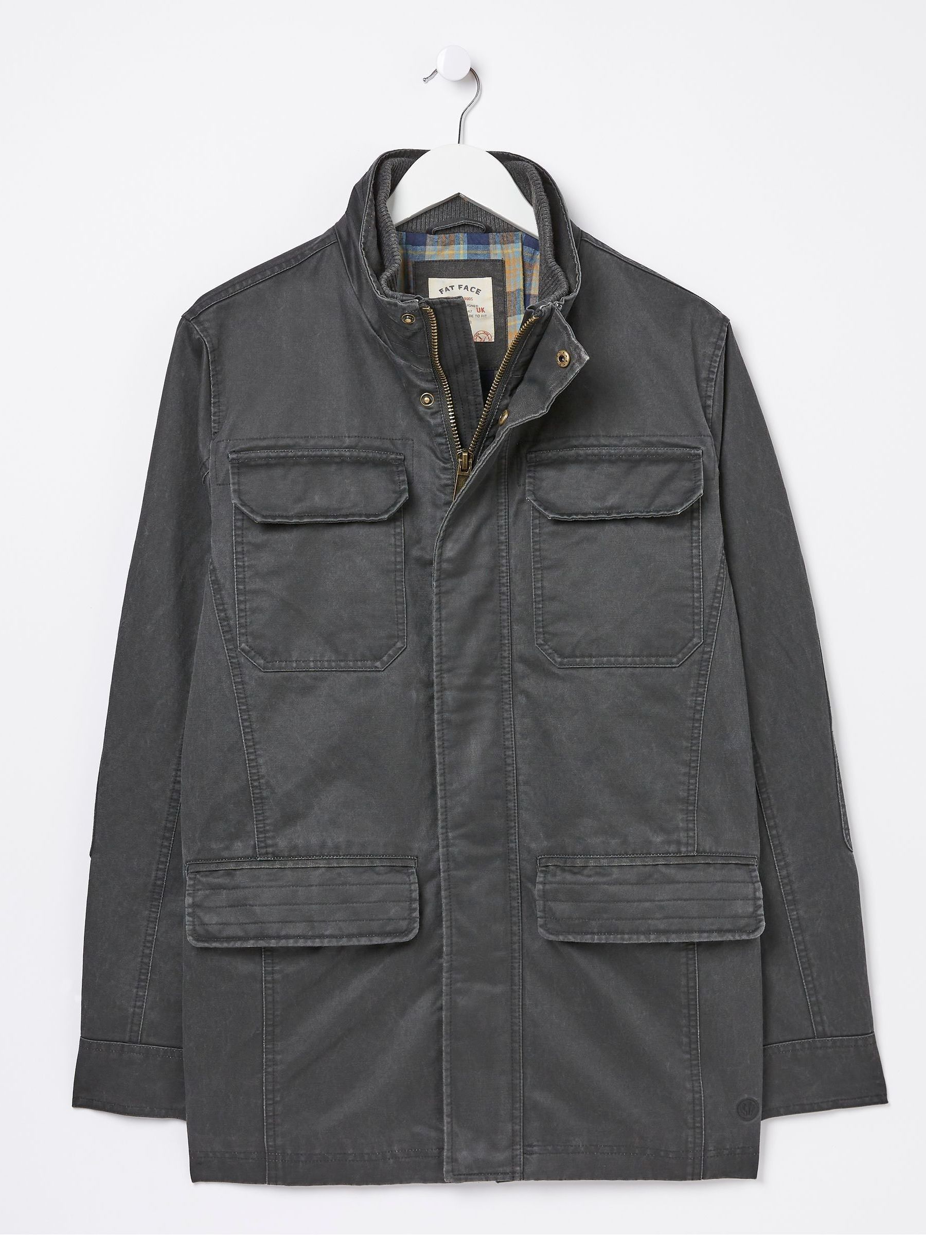Grey 4 Pocket Jacket - Image 6 of 6