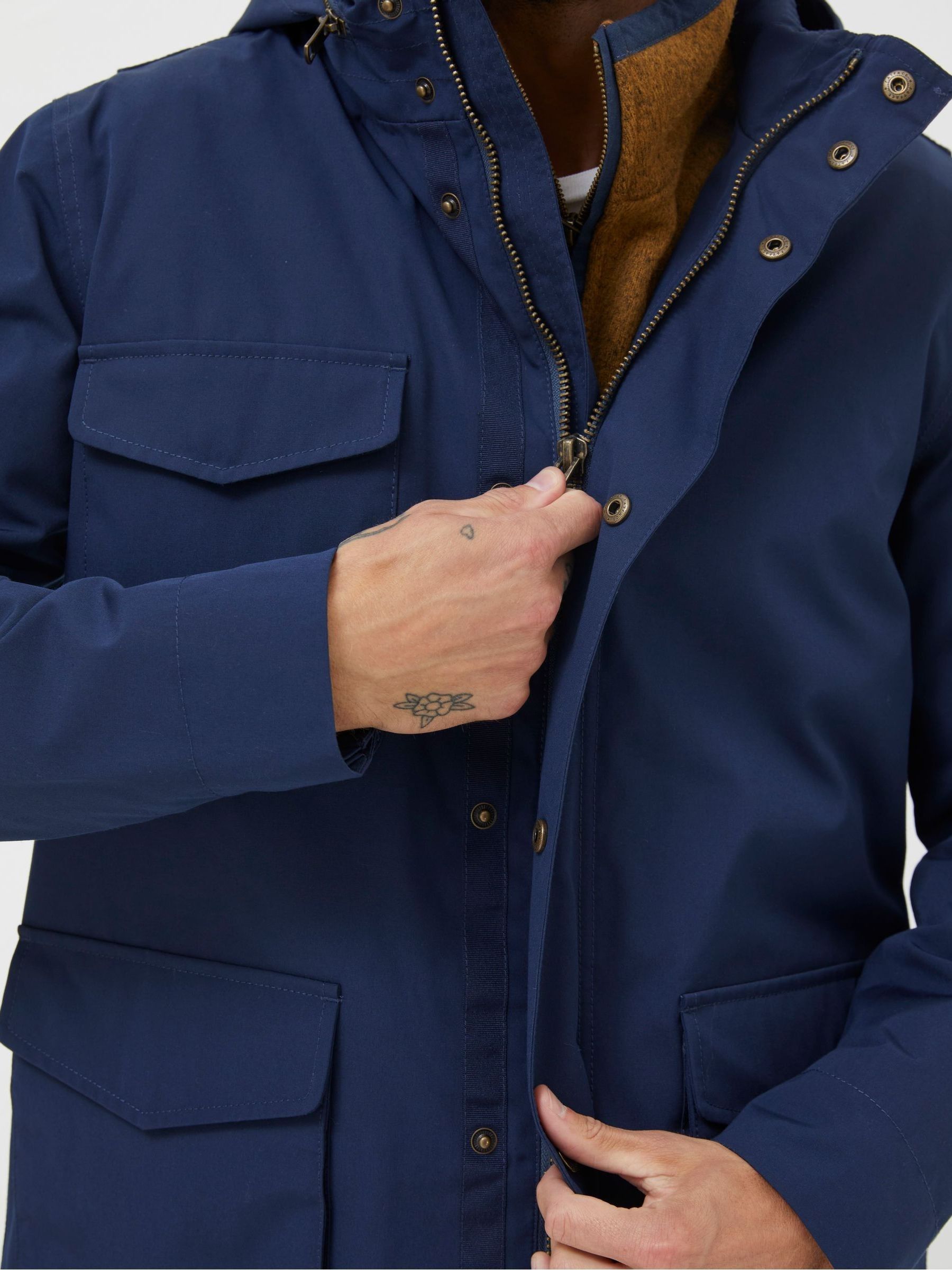 Blue Truro Waterproof Jacket - Image 3 of 5