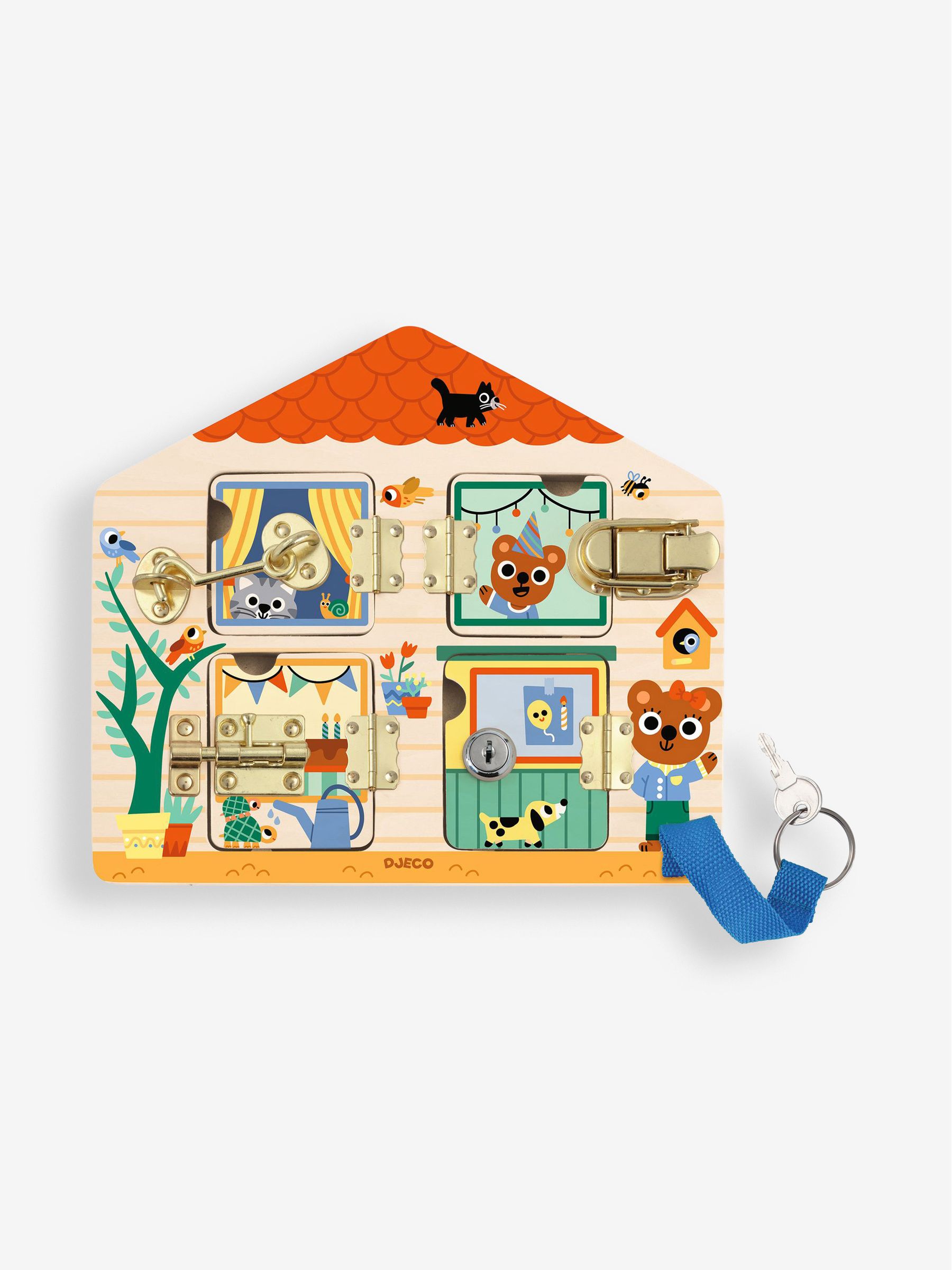Djeco Cabanalock Board - Image 1 of 3