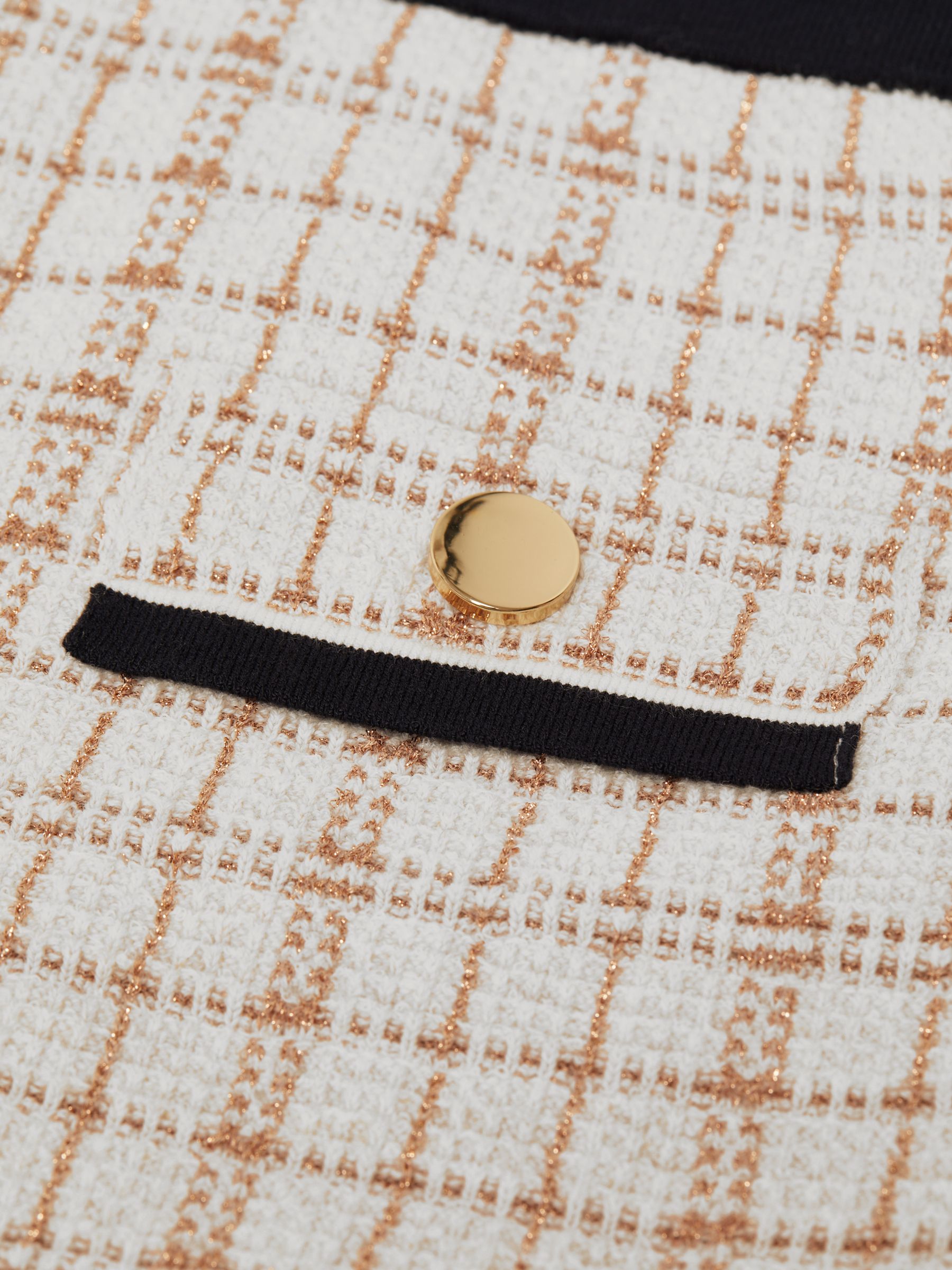 Junior Twill Mini Skirt in Pink - Image 6 of 6