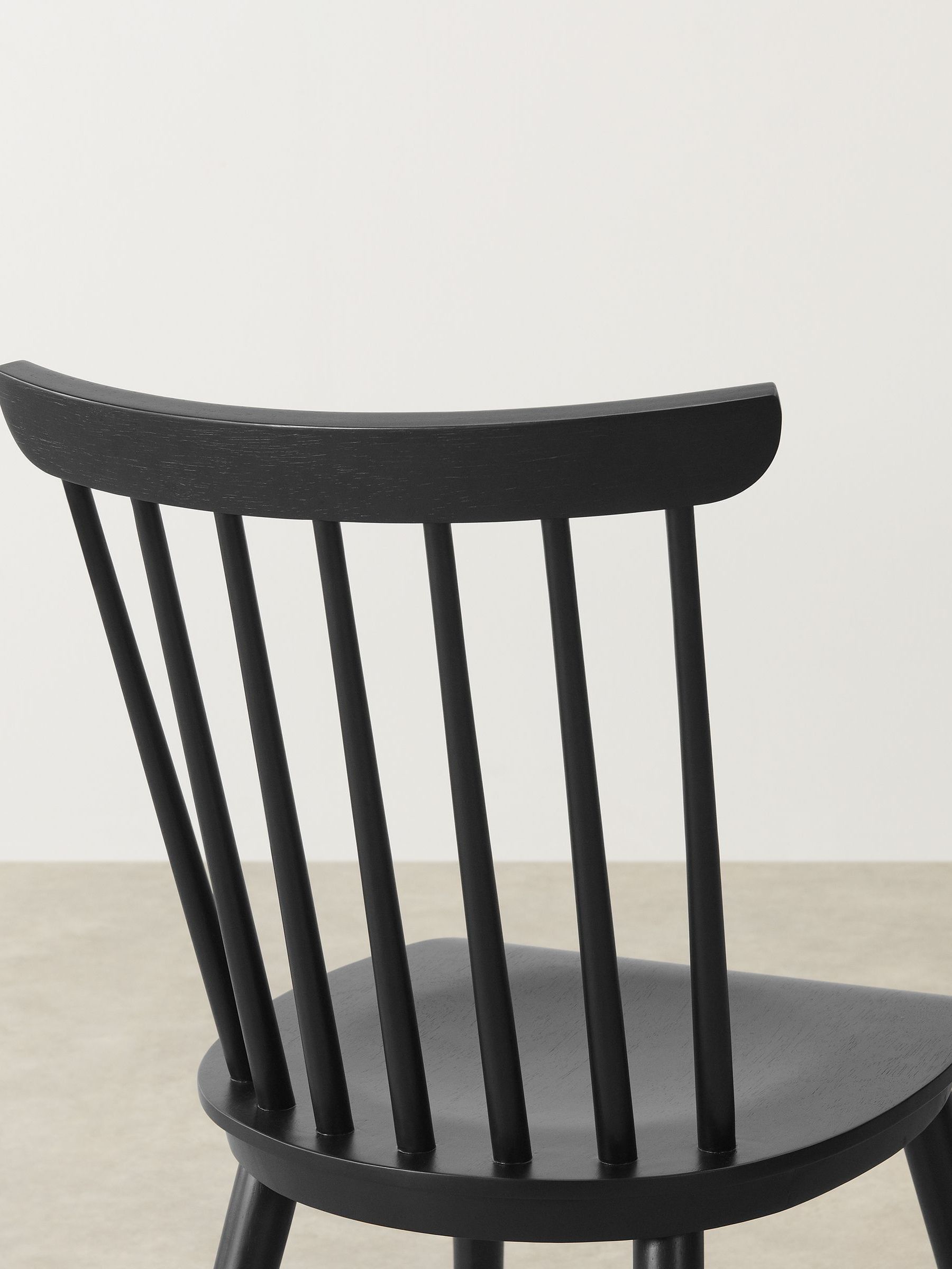Set of 2 Deauville Dining Chairs in Black - Image 3 of 7