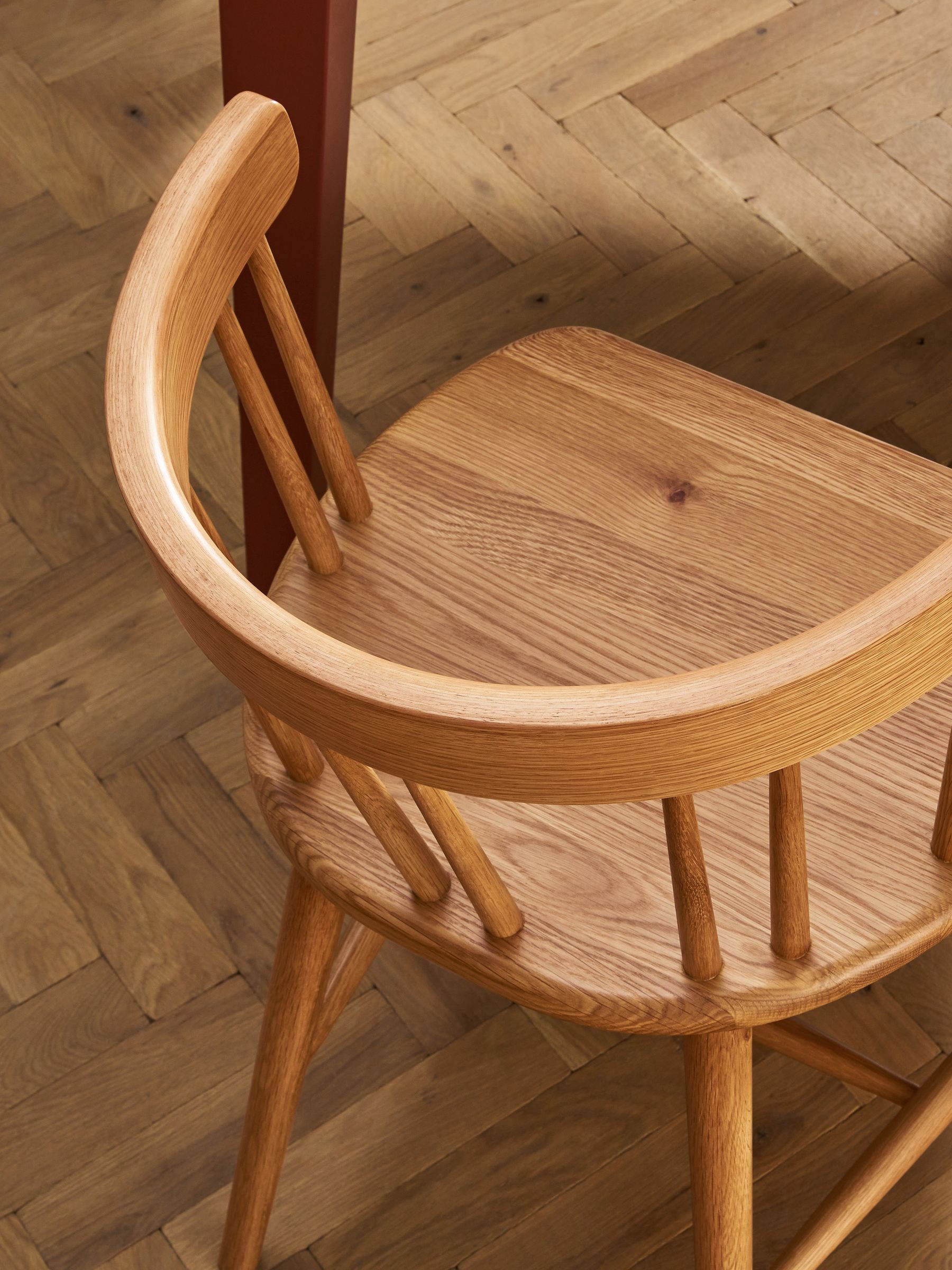 Set of 2 Deauville Dining Chairs in Oak - Image 3 of 3
