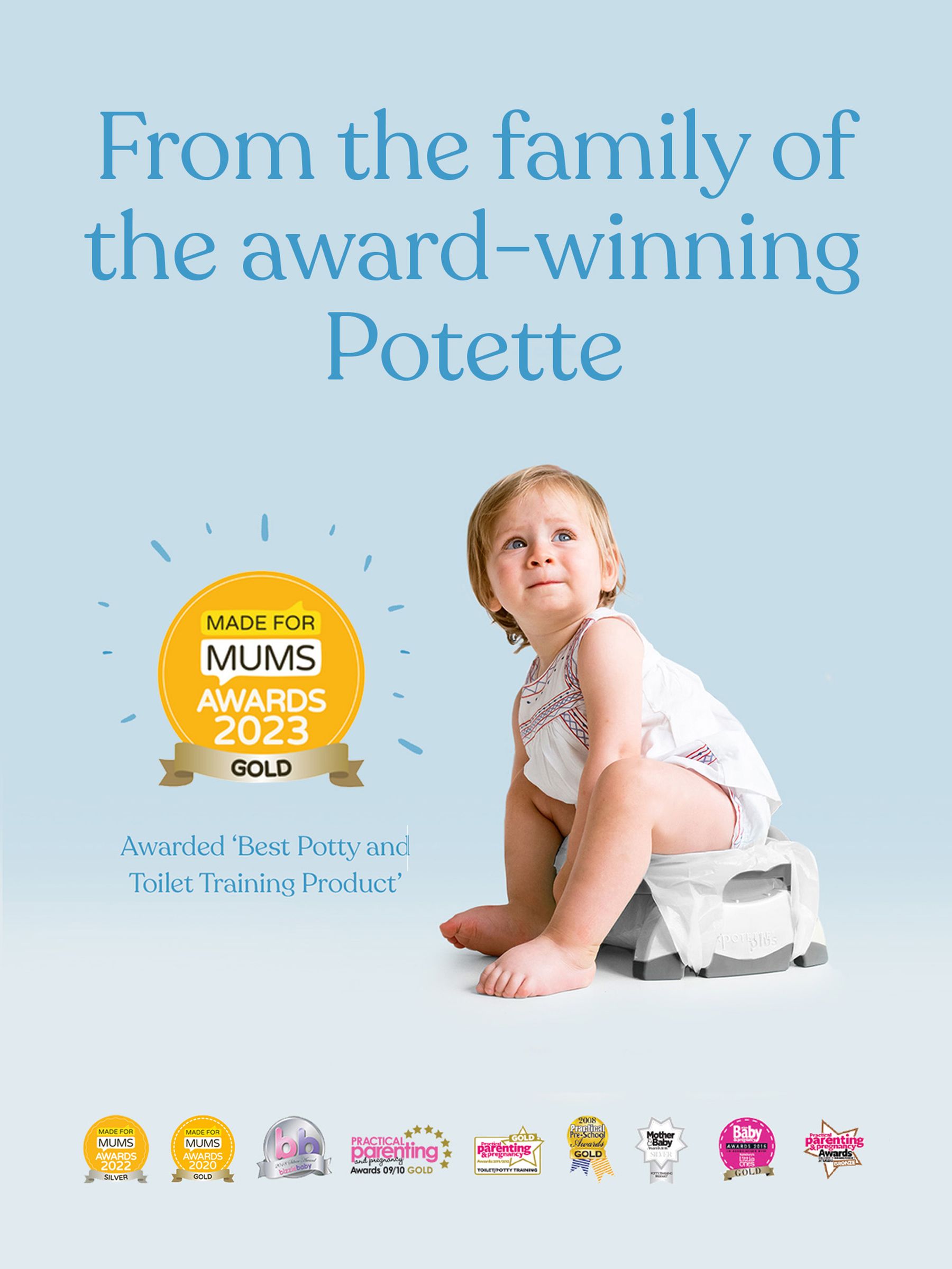 Potette Plus Reusable Potty Liner - Image 9 of 11