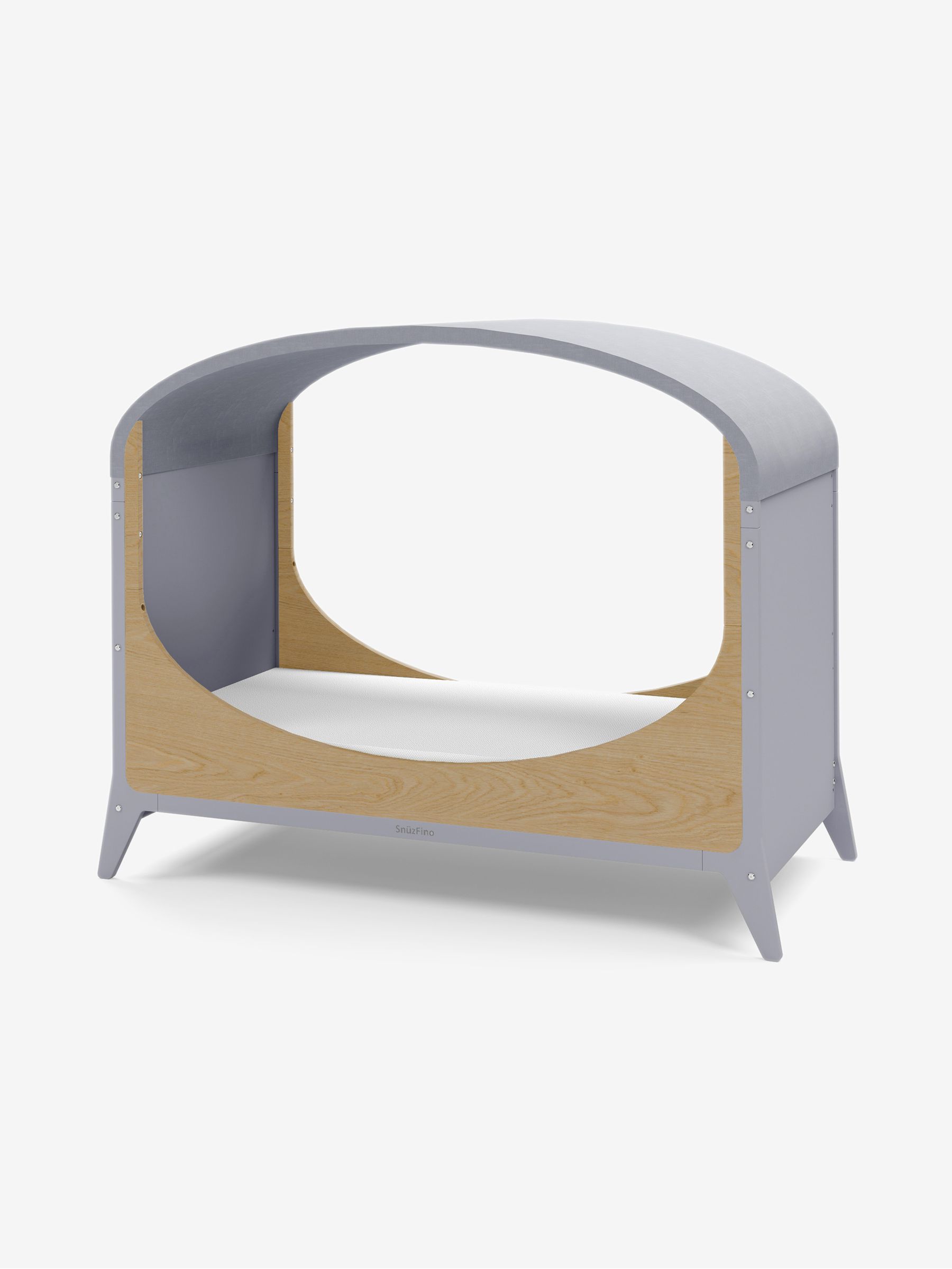 3 Piece Nursery Furniture Set Dove with Toddler Kit - Dove Natural - Image 5 of 6