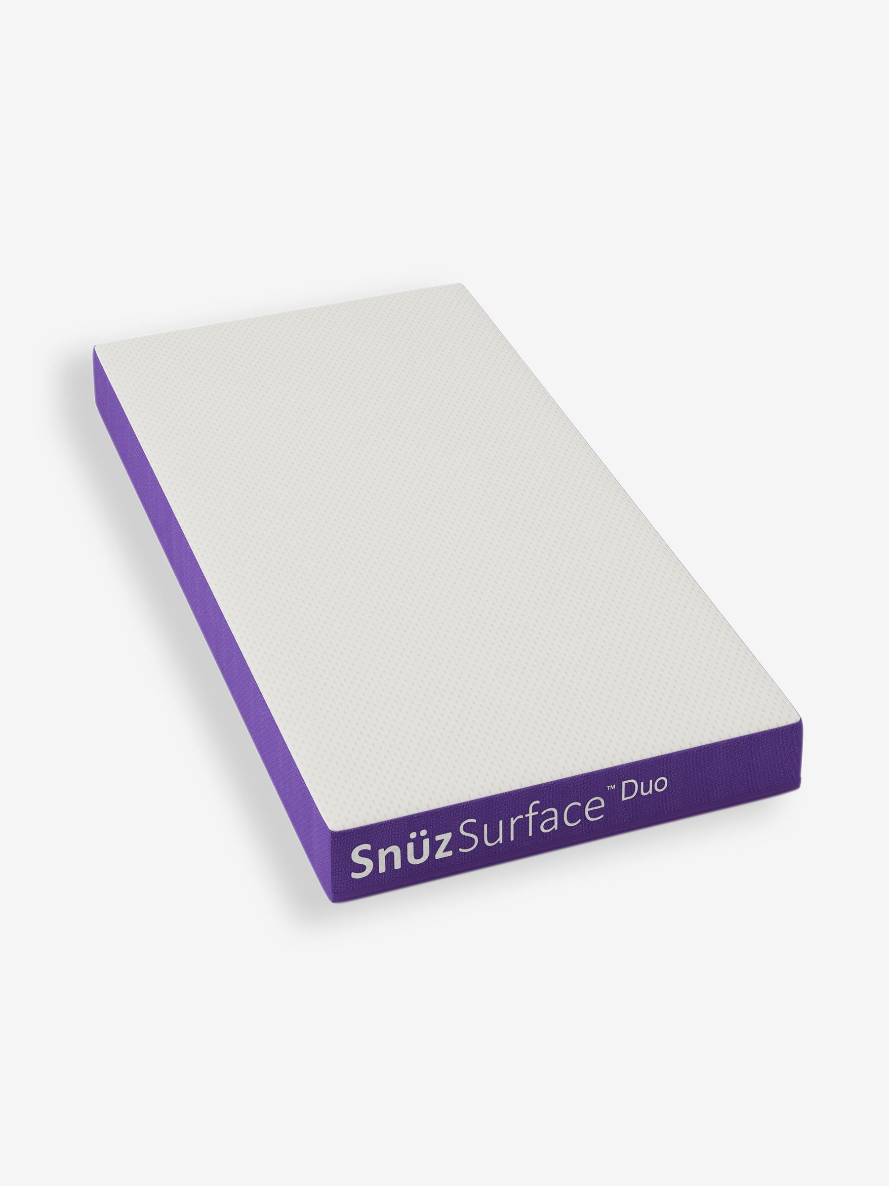 SnuzSurface Duo Dual Sided Cot Bed Mattress to fit SnuzKot - 68 x 117cm - Image 2 of 6
