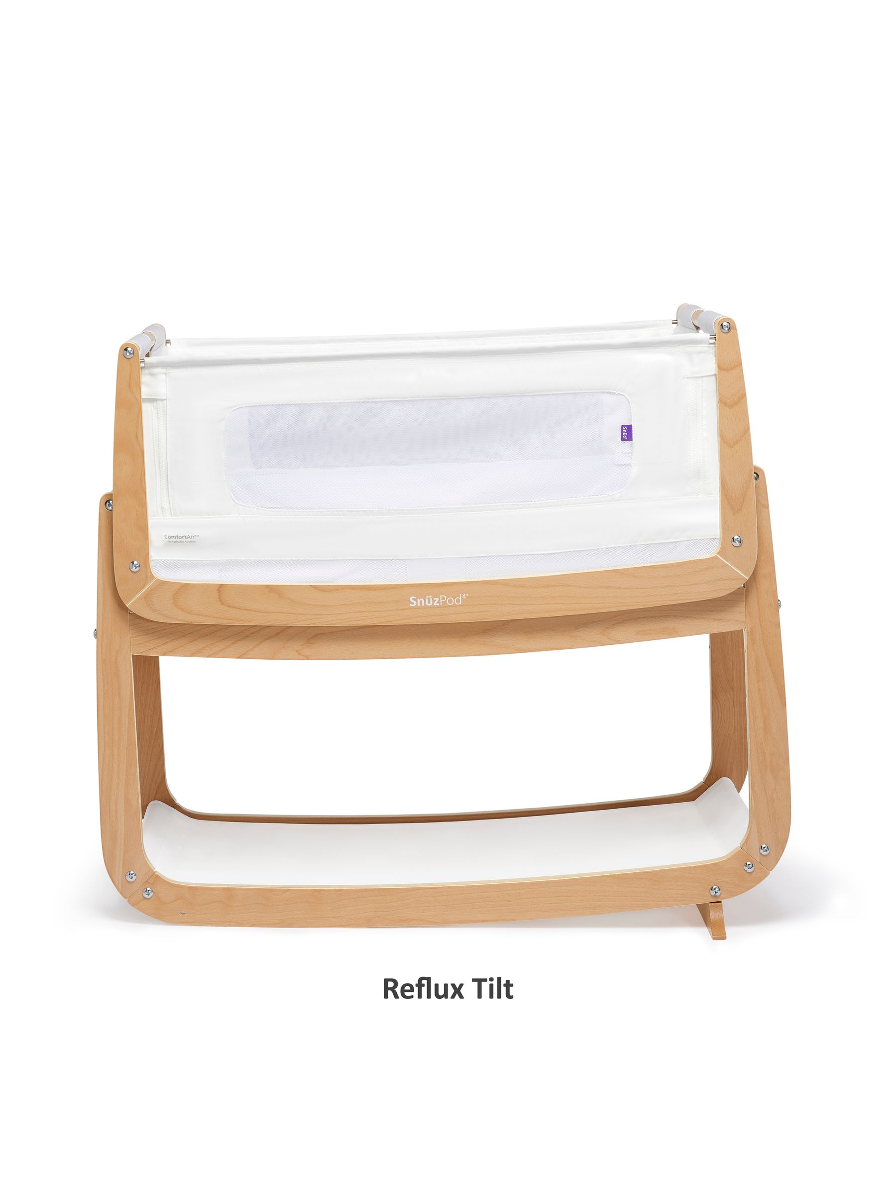Beige SnuzPod 4 Bedside Crib - Image 4 of 7