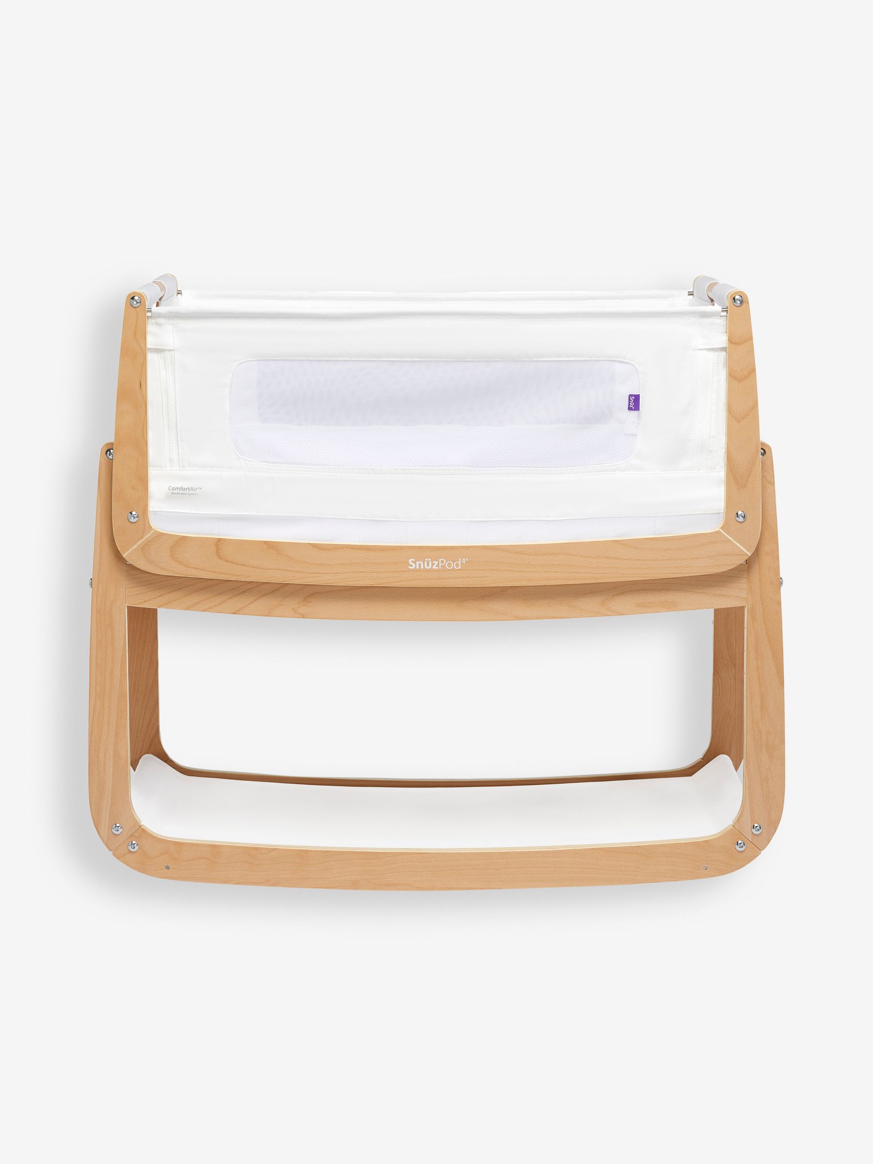 Beige SnuzPod 4 Bedside Crib - Image 7 of 7
