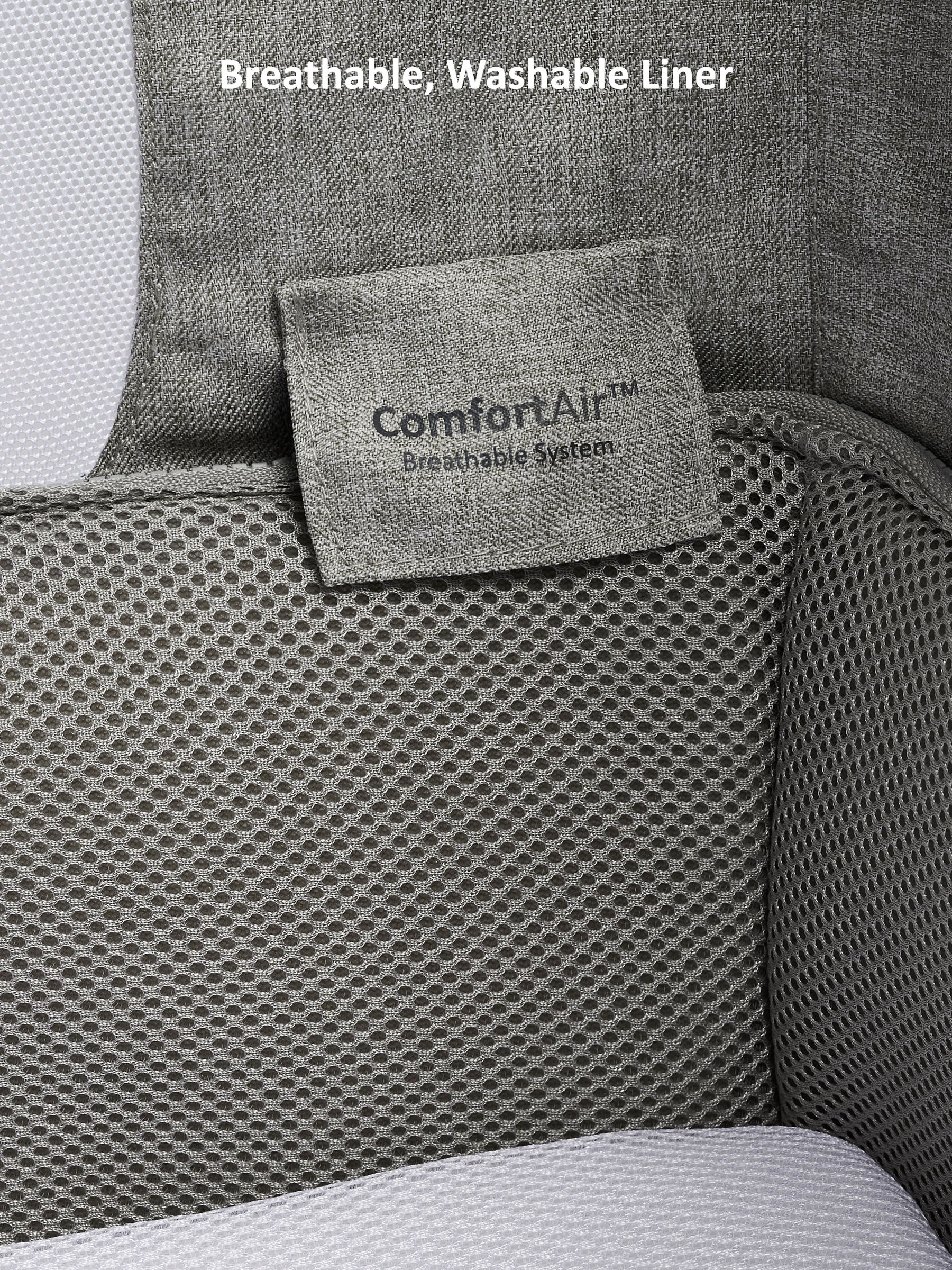 Grey/White SnuzPod 4 Bedside Crib - Image 6 of 7