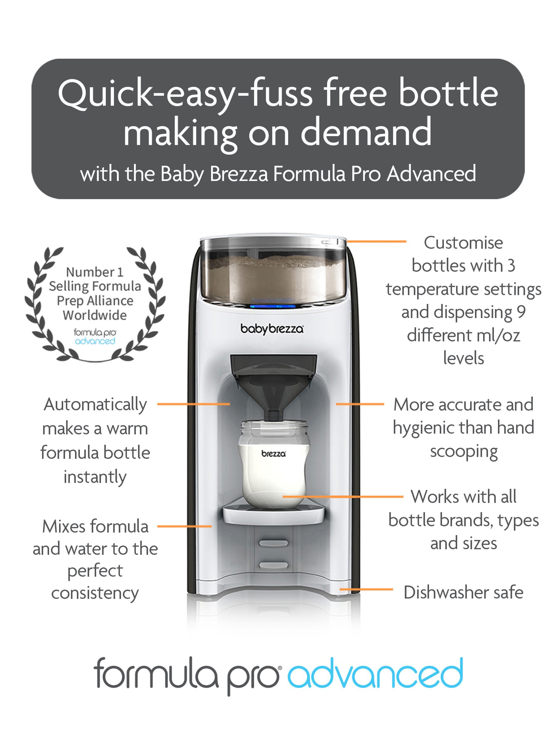 Baby Brezza Formula Pro Advanced - Image 5 of 12