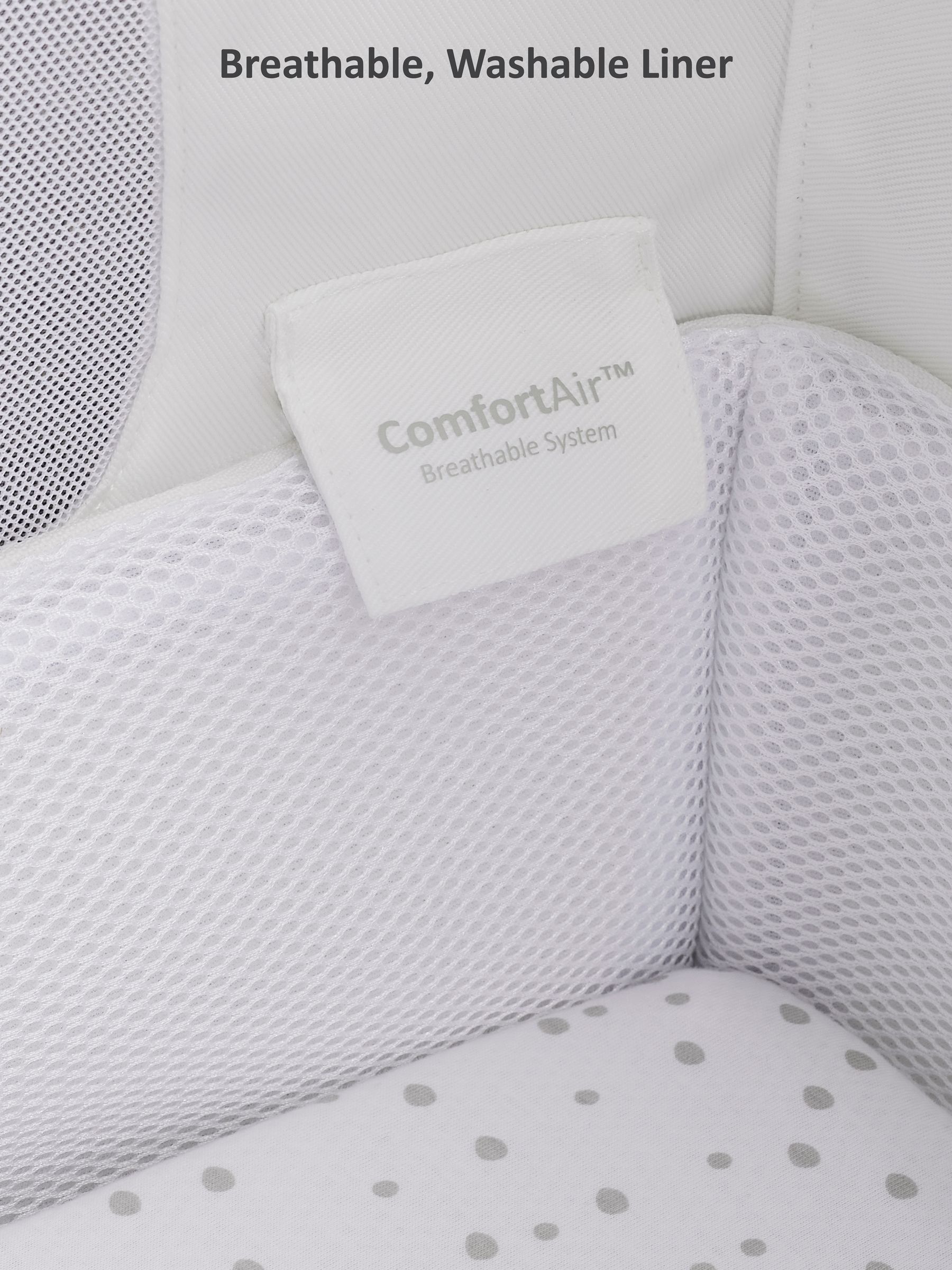 White SnuzPod 4 Bedside Crib - Image 5 of 8