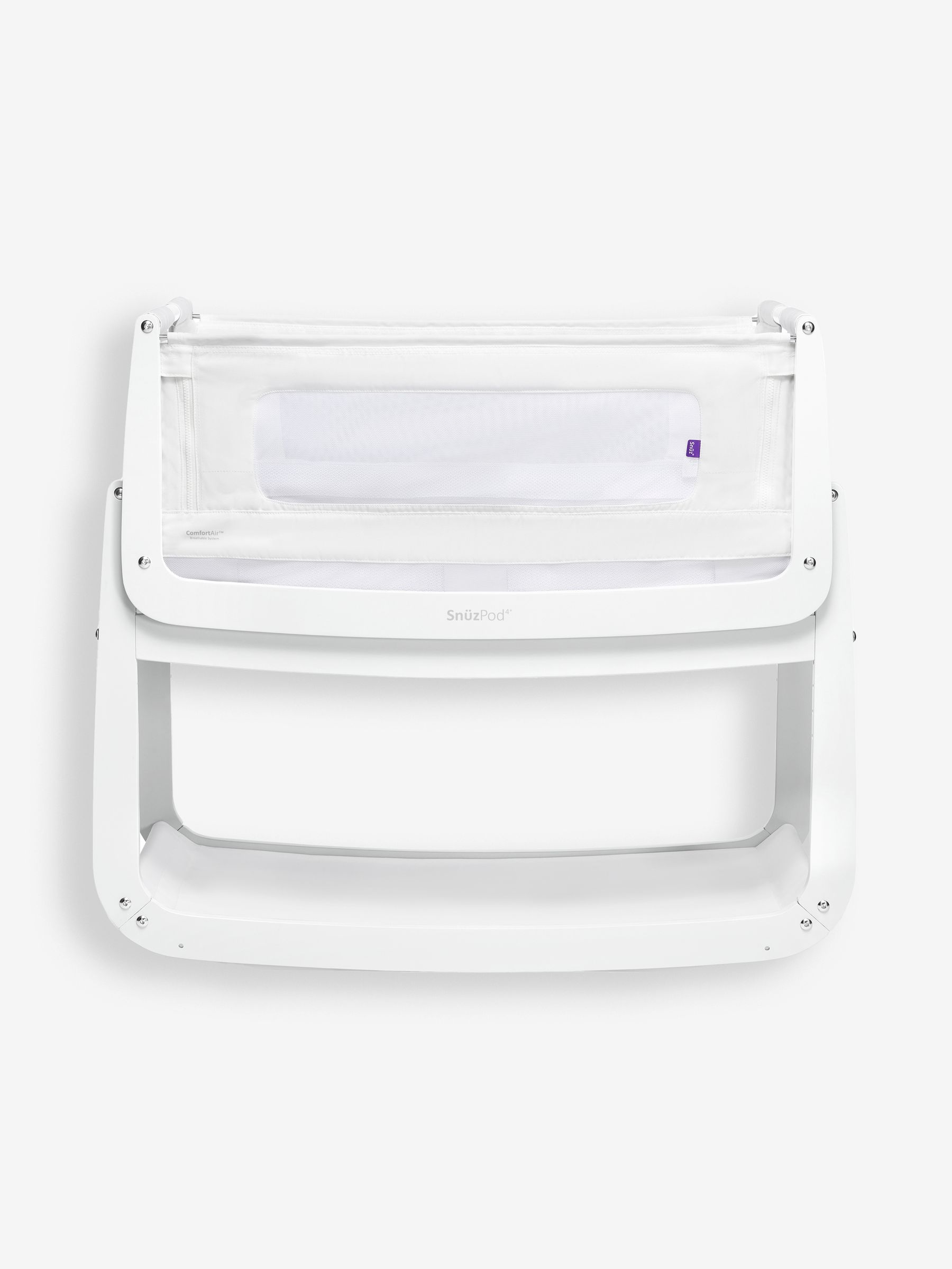 White SnuzPod 4 Bedside Crib - Image 6 of 8