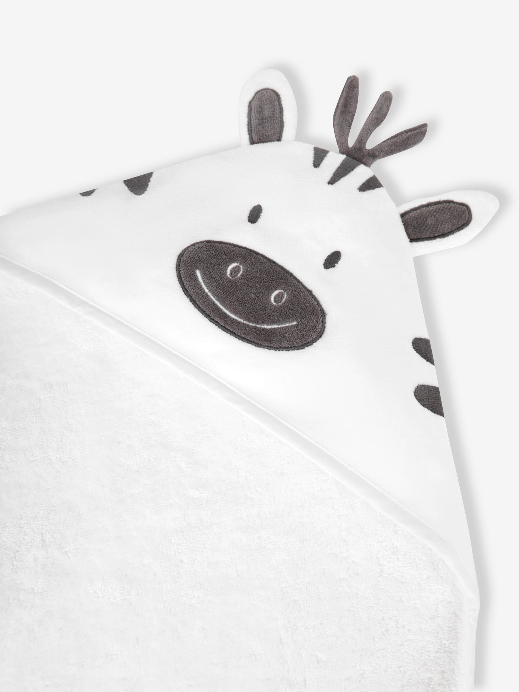 Personalised Zebra Hooded Towel - Image 5 of 5