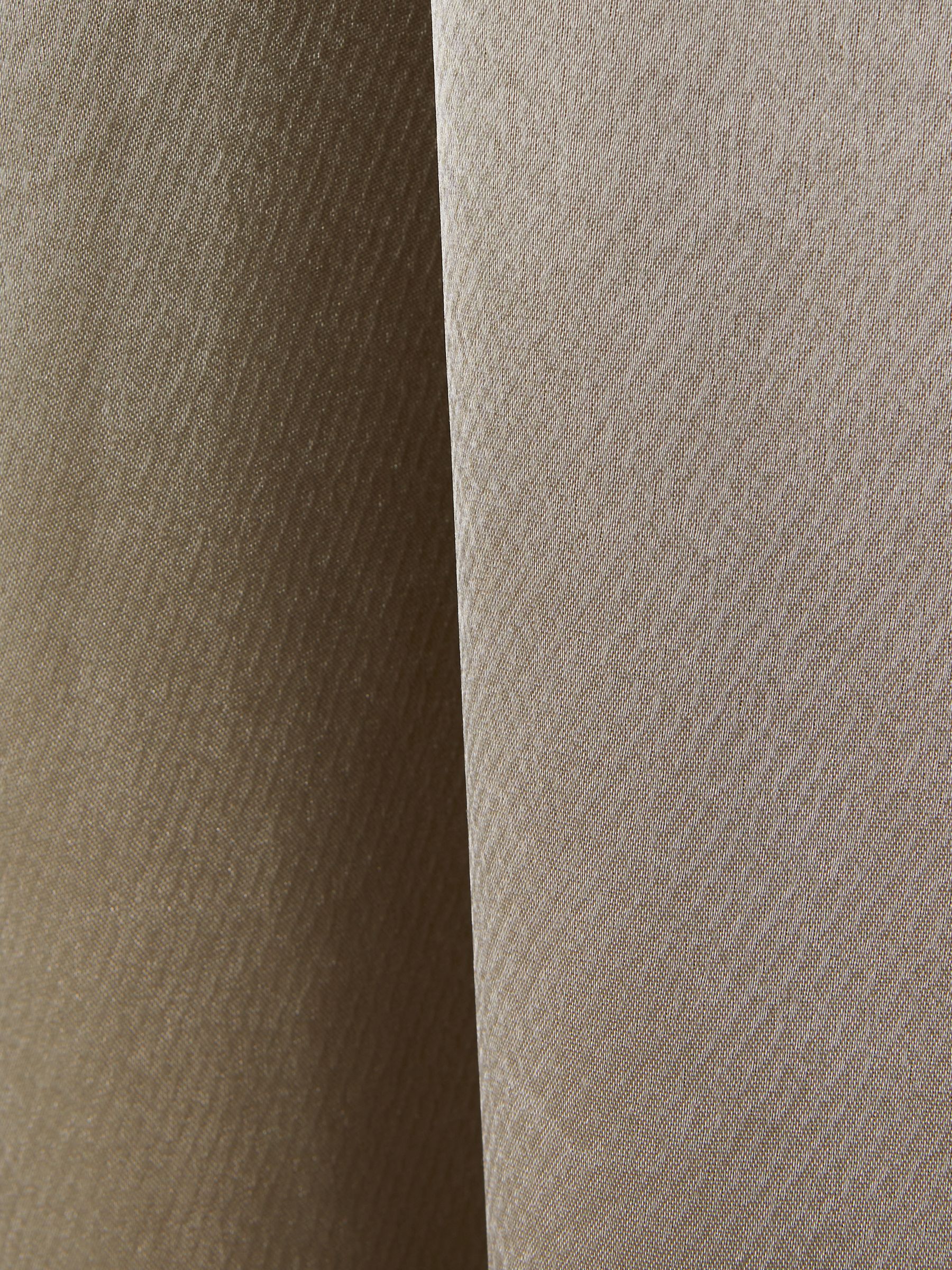 Anna Quan Japanese Satin Strapless Maxi Dress in Taupe - Image 5 of 5