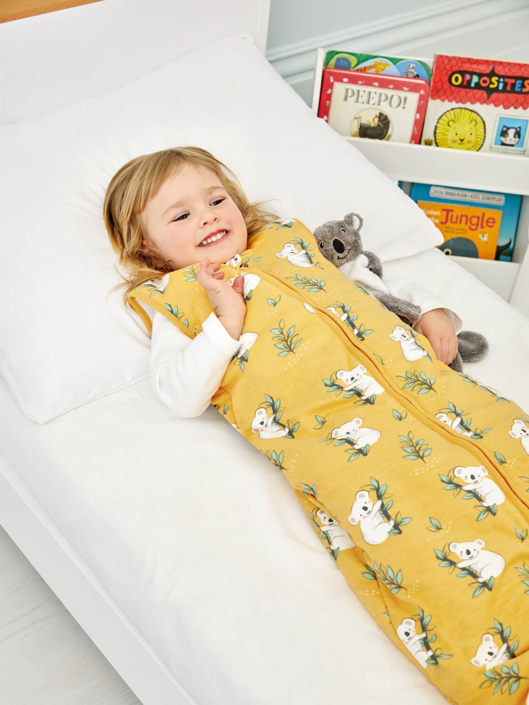 Mustard Koala 2.5 Tog Toddler Sleeping Bag - Image 1 of 4