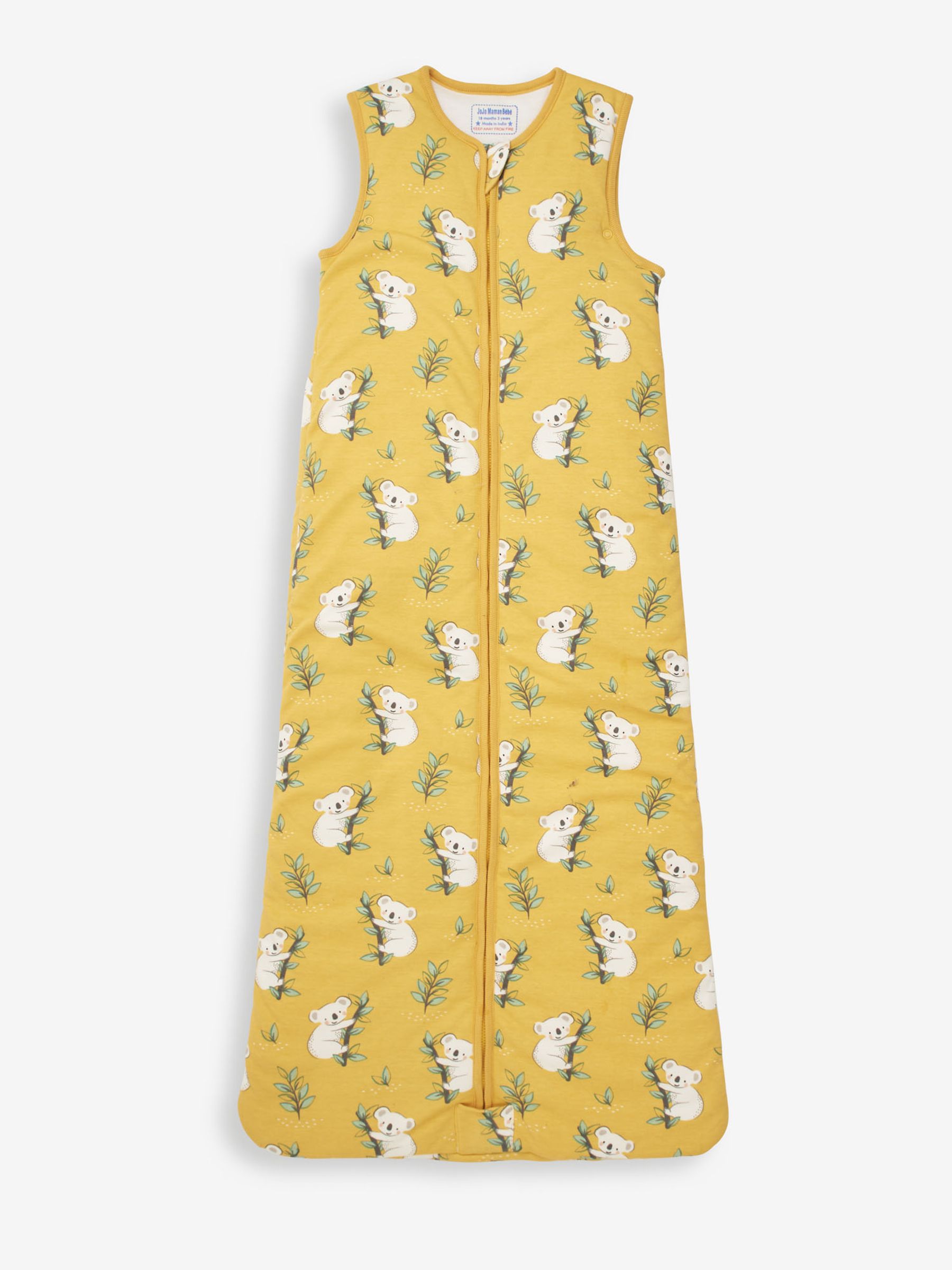 Mustard Koala 2.5 Tog Toddler Sleeping Bag - Image 2 of 4