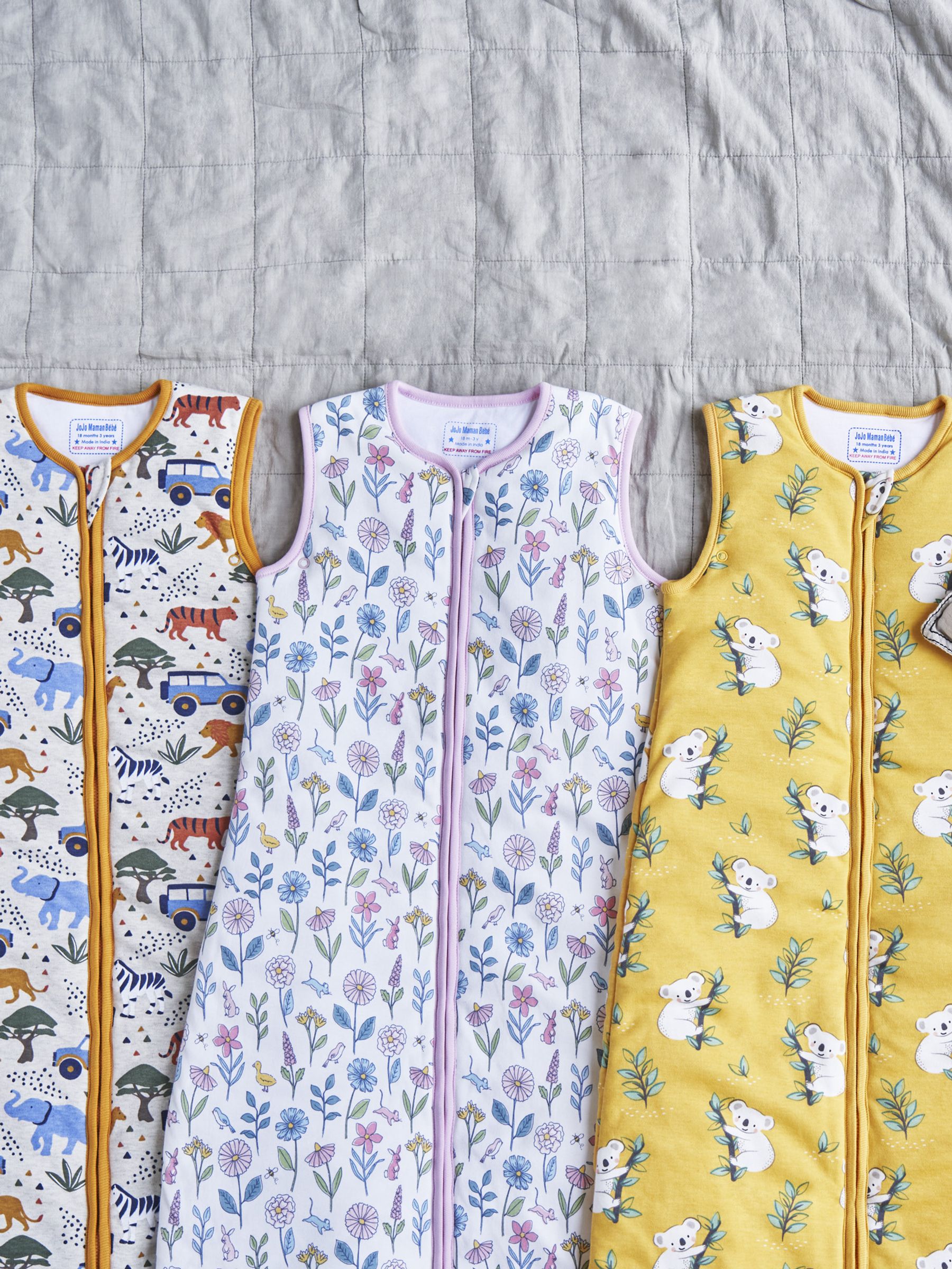 Mustard Koala 2.5 Tog Toddler Sleeping Bag - Image 3 of 4