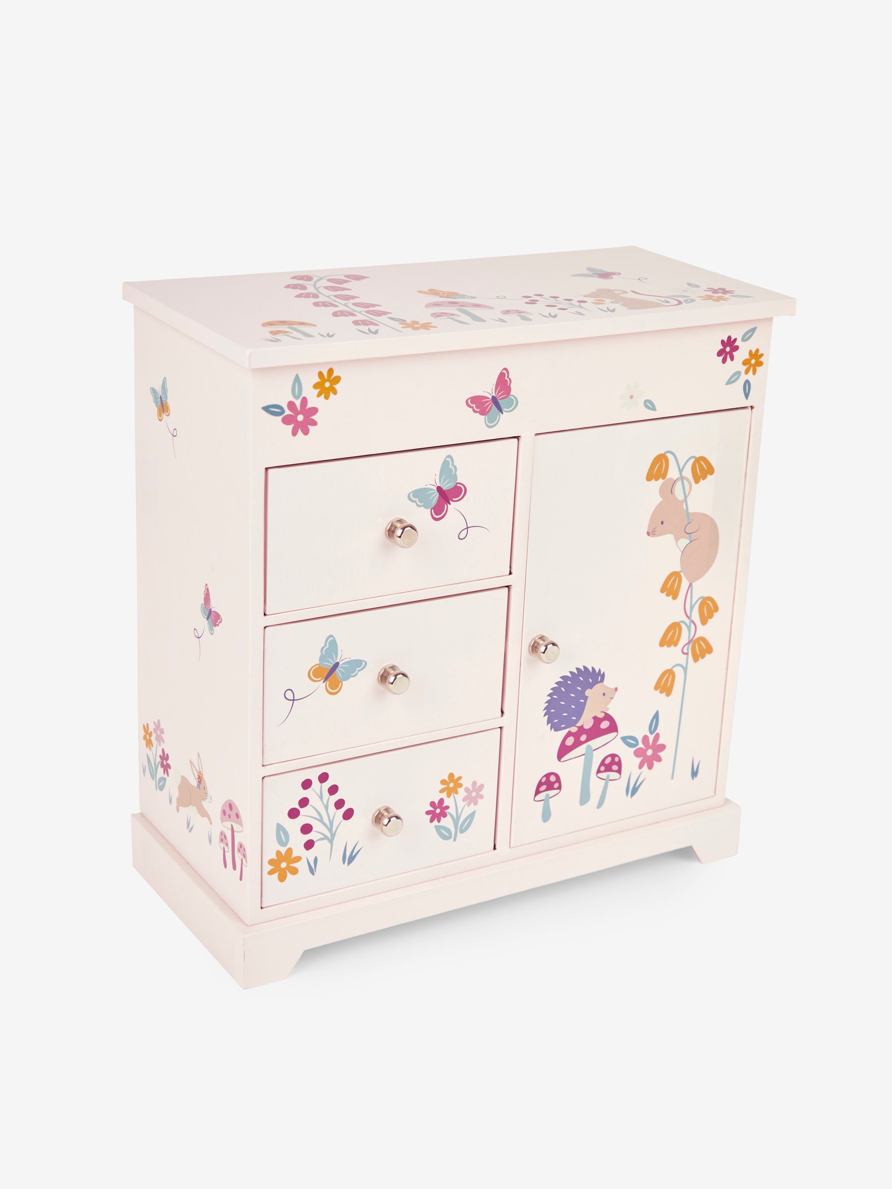 Woodland Tall Musical Jewellery Box - Image 5 of 6