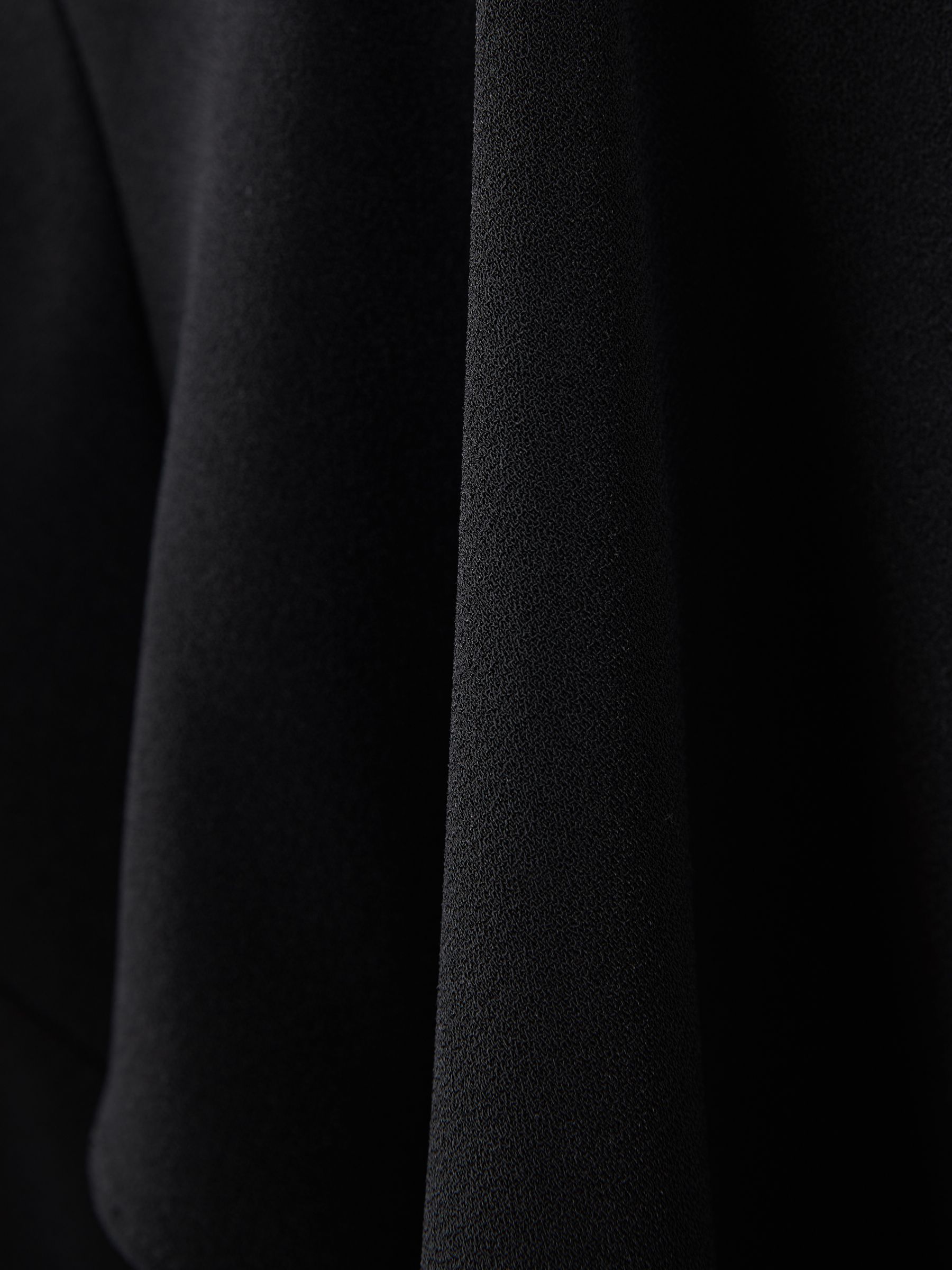 Florere Relaxed Fit Cape Sleeve Jumpsuit in Black - Image 7 of 7