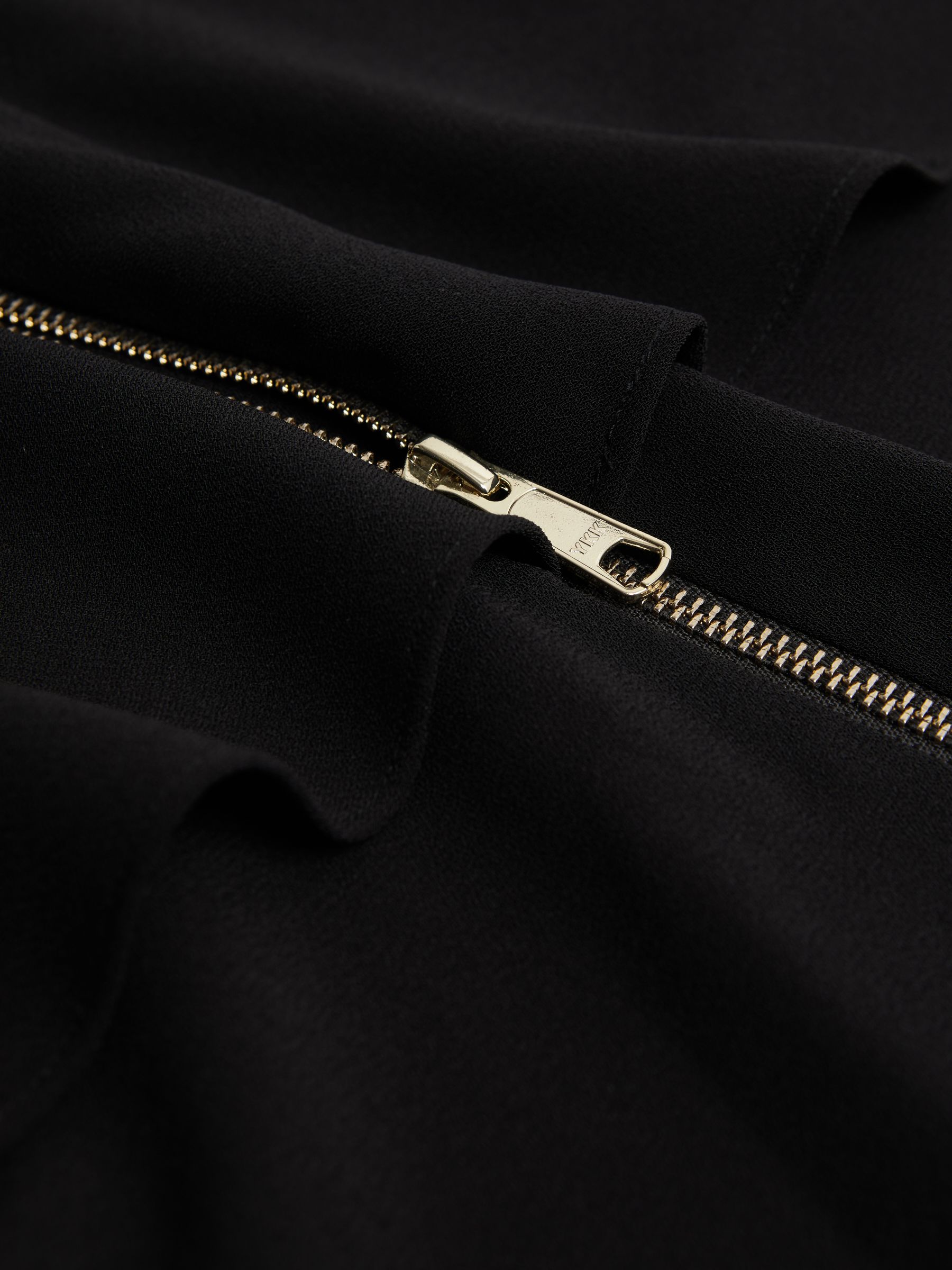 Florere Relaxed Fit Cape Sleeve Mini Dress in Black - Image 5 of 5