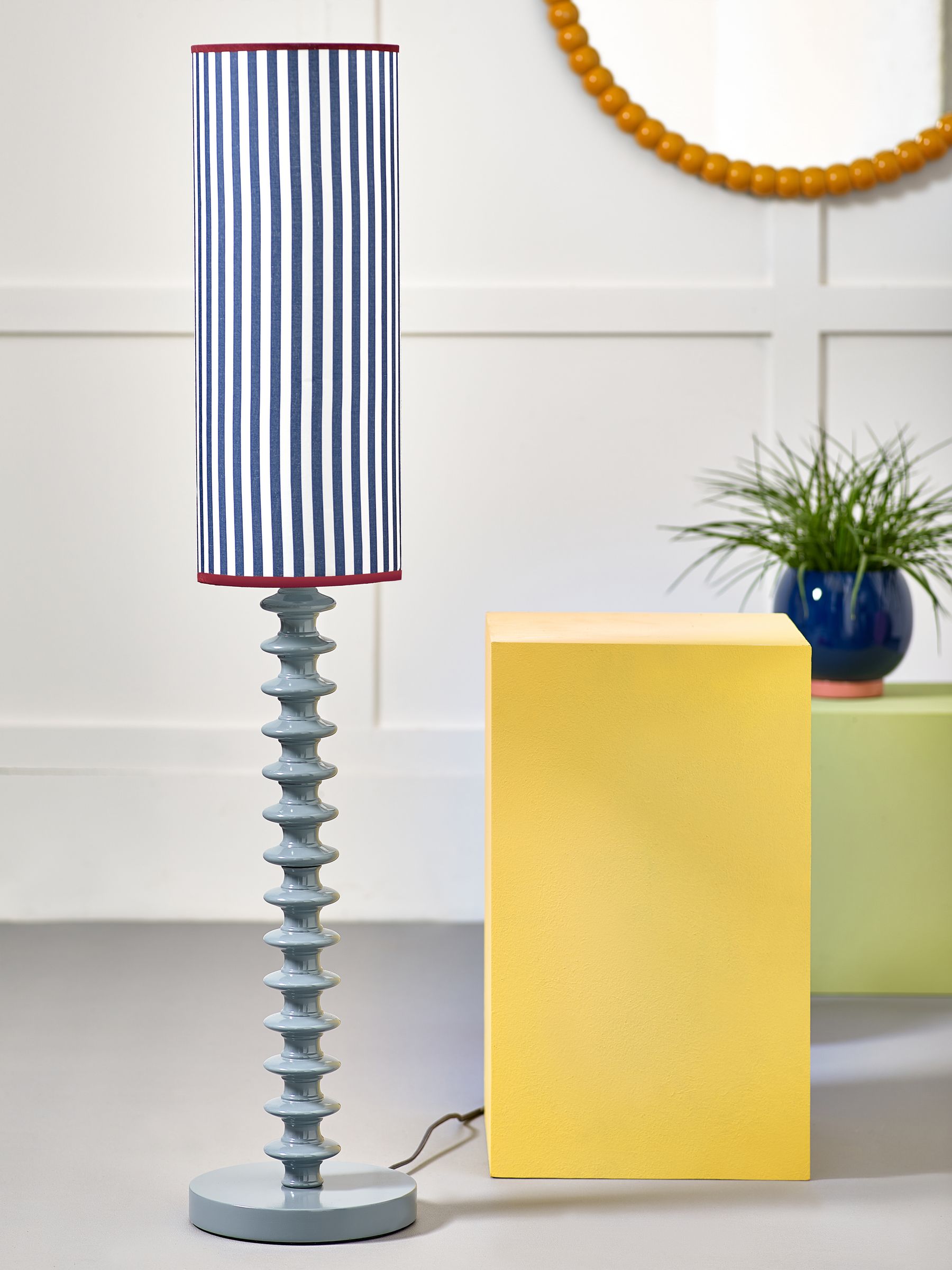 Novogratz Blue Eleanor Floor Lamp - Image 2 of 6 Novogratz Blue Eleanor Floor Lamp - Image 2 of 6