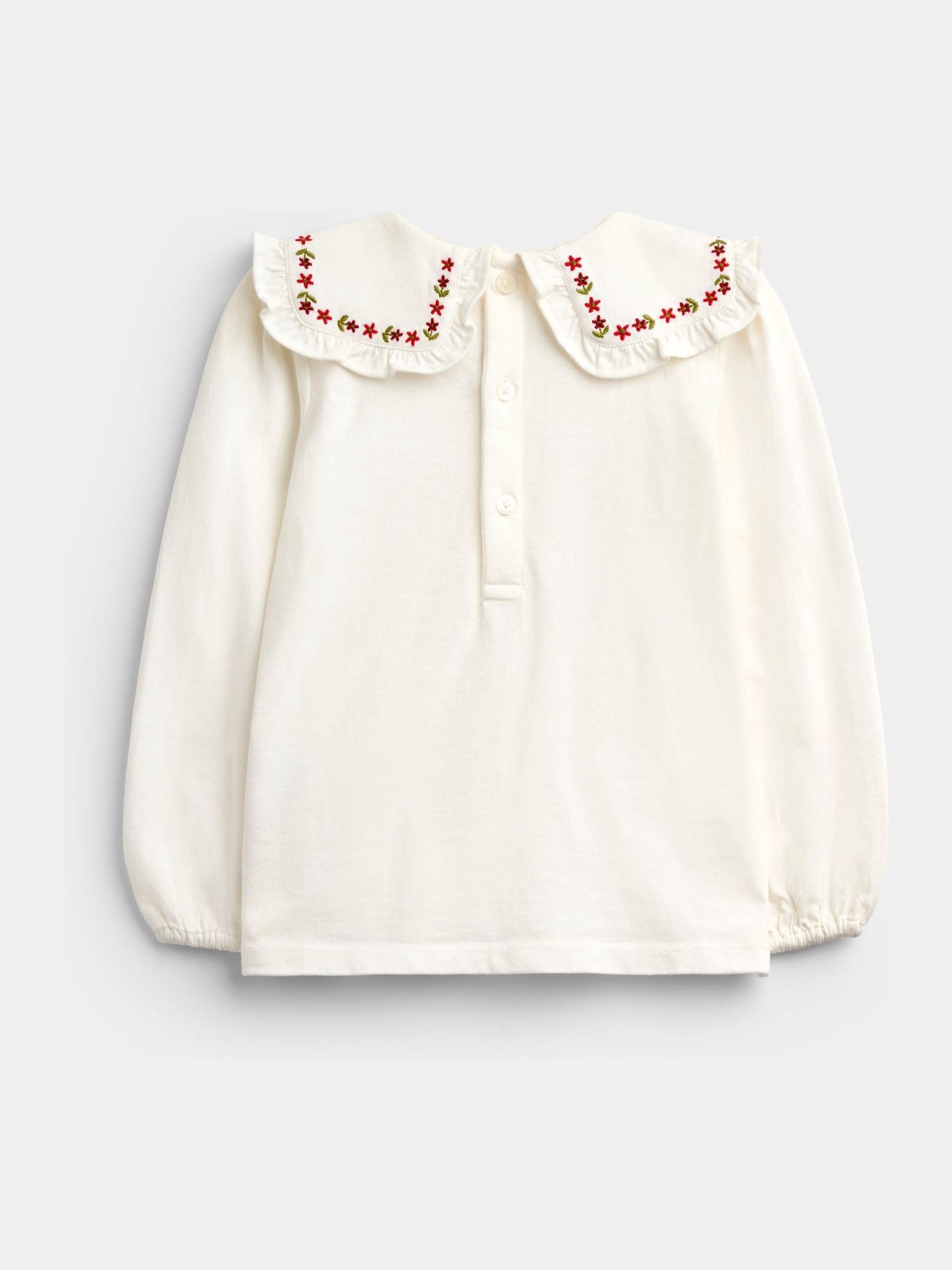 Burgundy Red Tartan Tartan Skort And Jersey Embroidered Top - Image 3 of 7