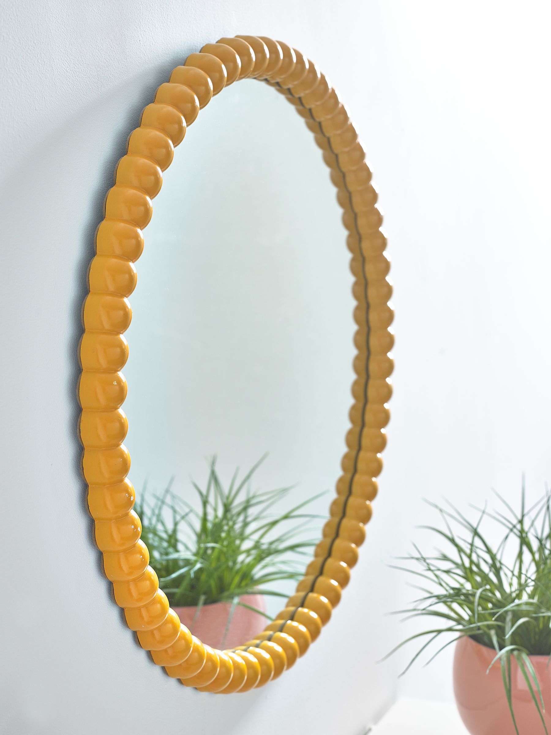 Novogratz Yellow Bobbly Mirror - Image 3 of 4