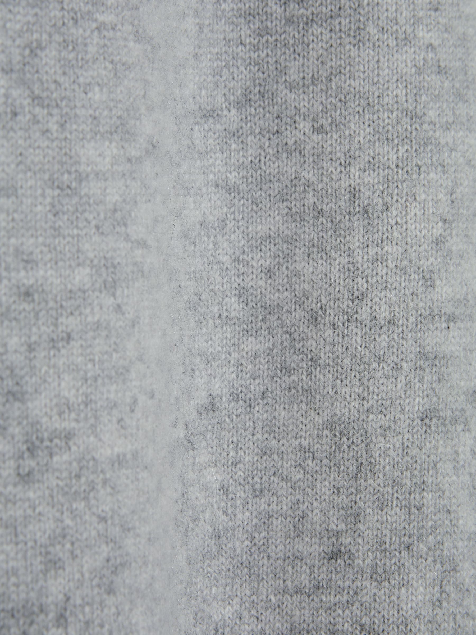 Atelier Cashmere Blend Joggers in Soft Grey Melange - Image 6 of 6