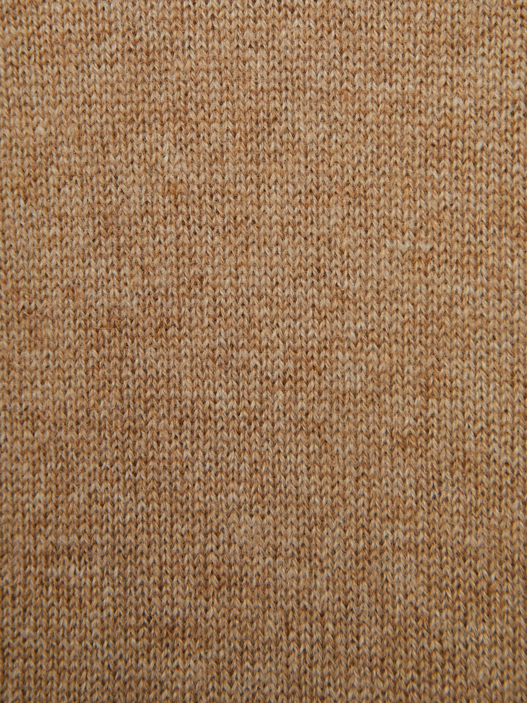 Atelier Cashmere Roll Neck Jumper in Camel - Image 7 of 7