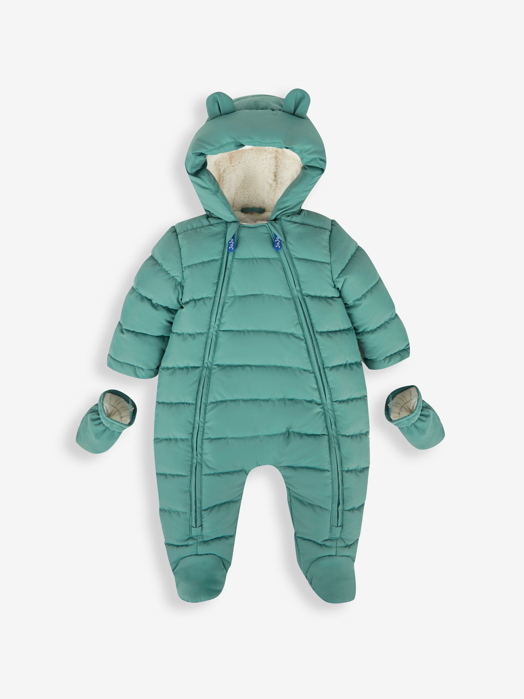 Green Puffer Pramsuit - Image 1 of 3