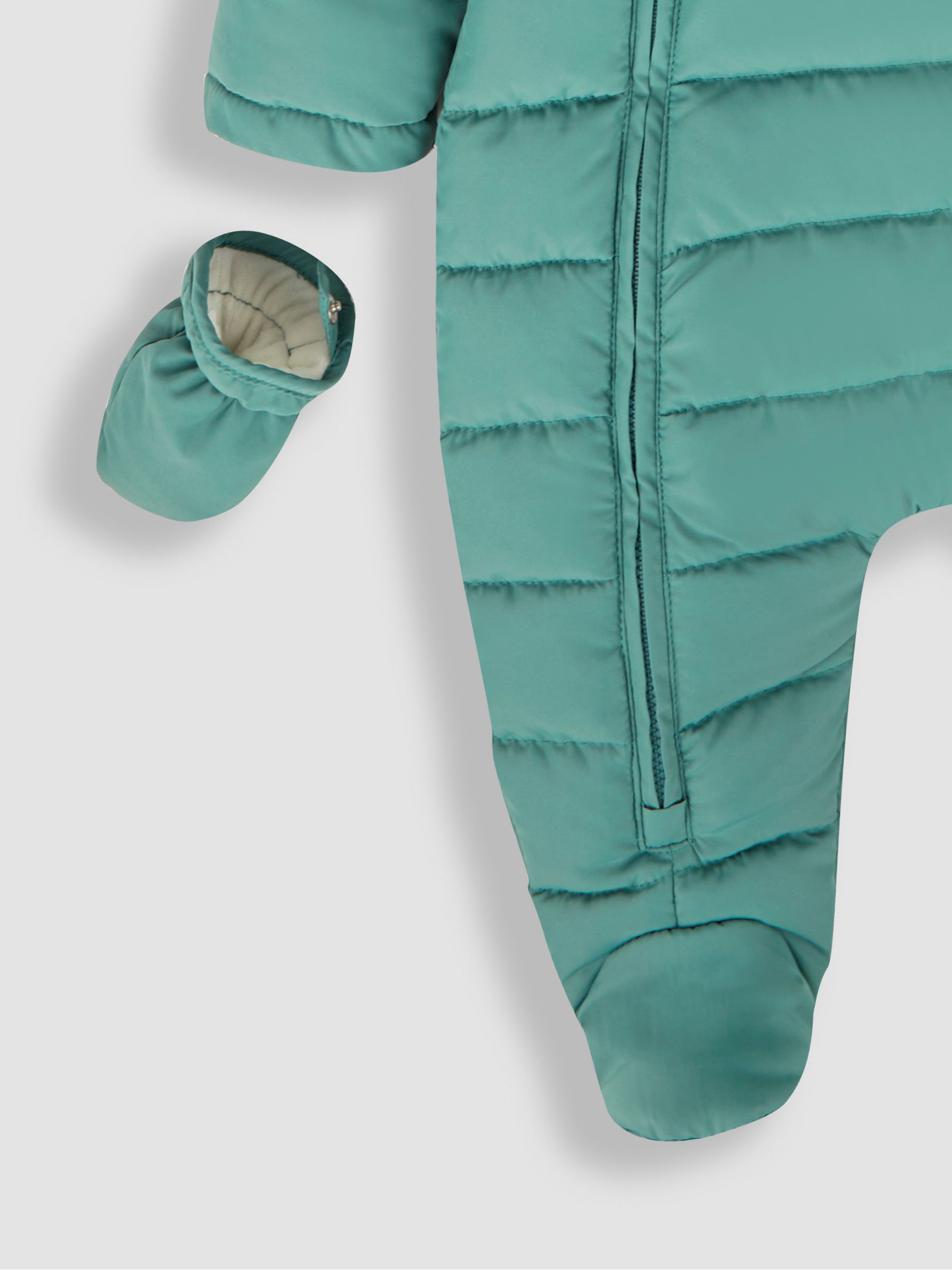 Green Puffer Pramsuit - Image 3 of 3