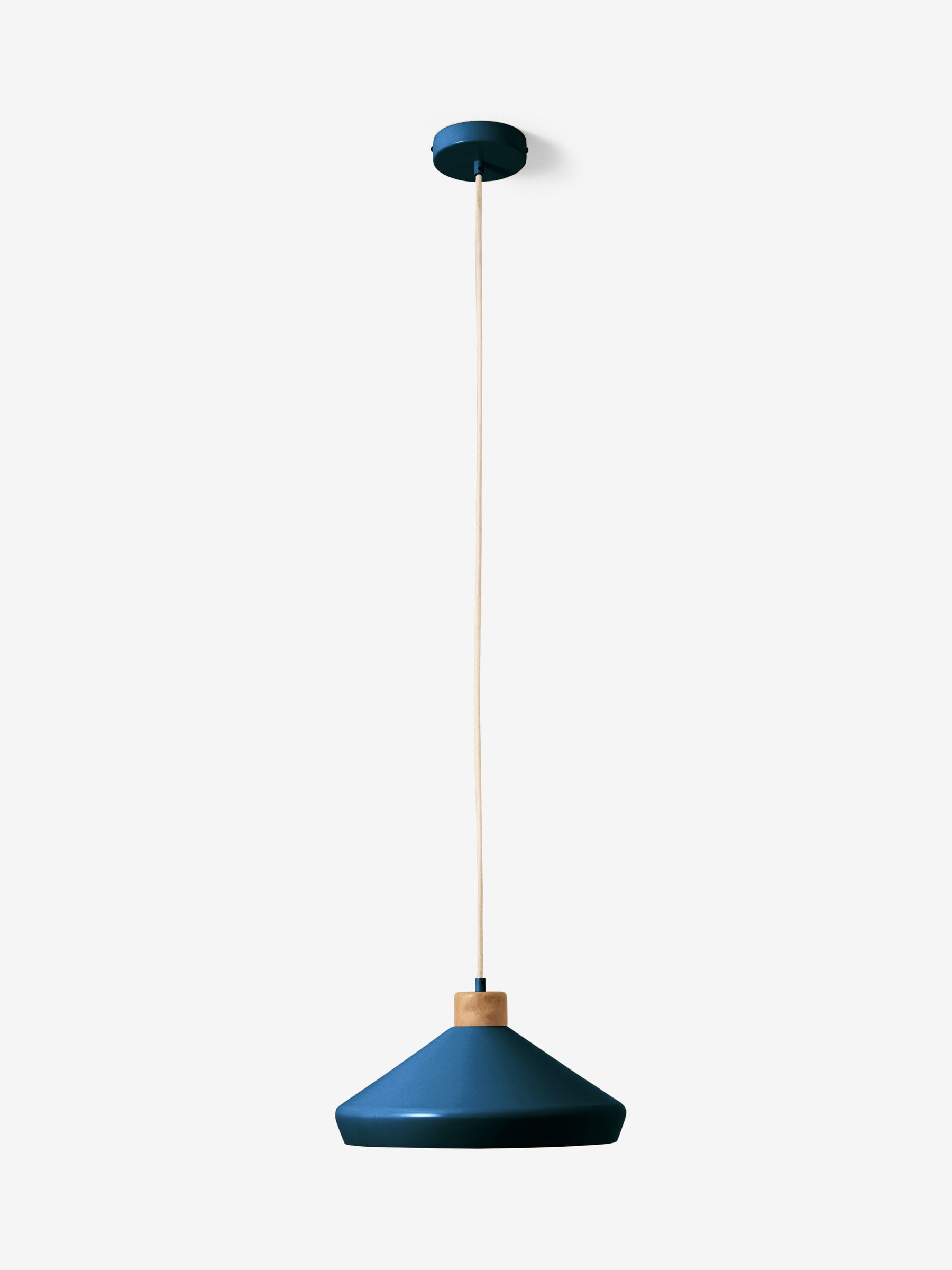 Albert Pendant Ceiling Light in Navy - Image 3 of 3
