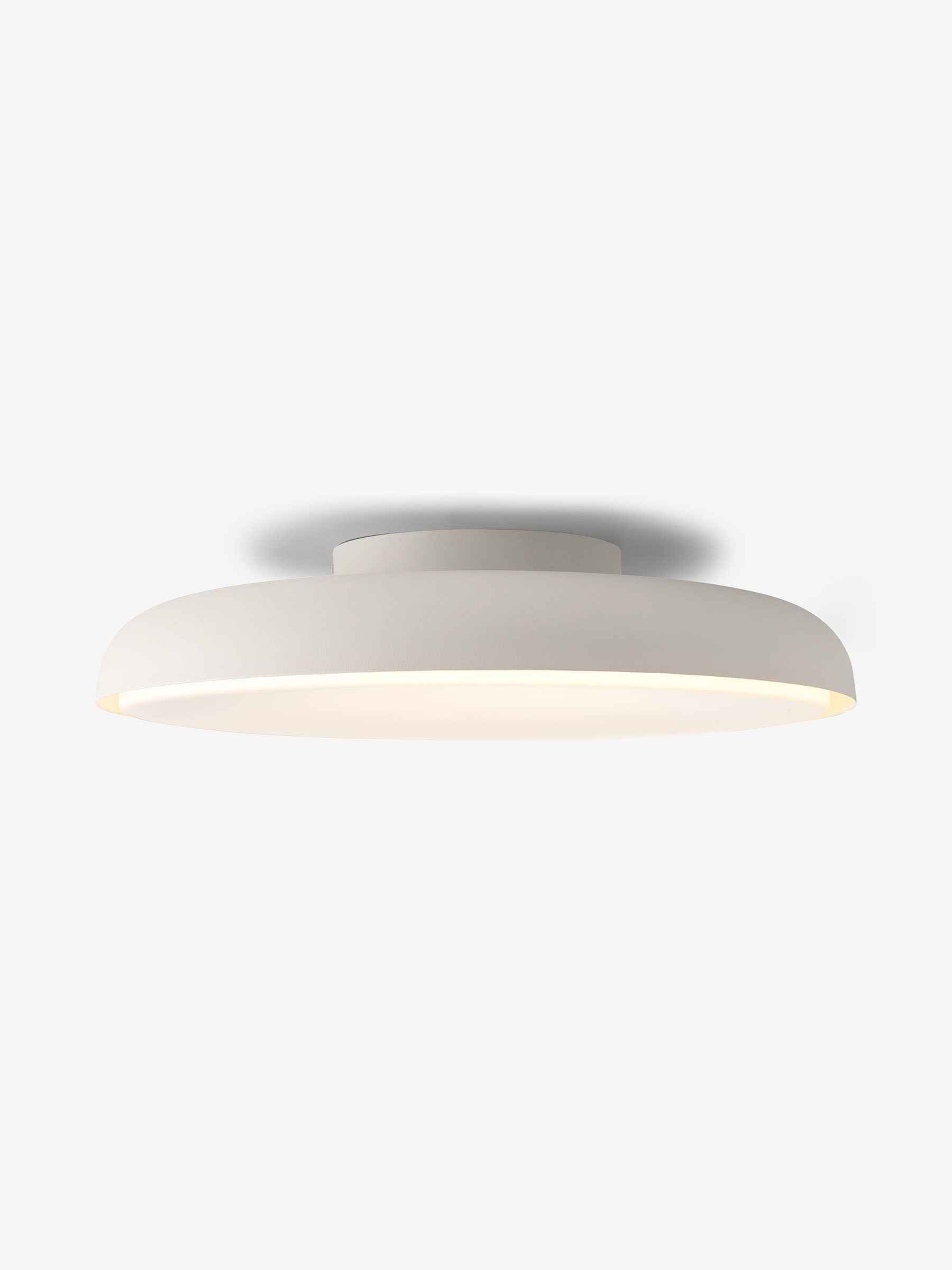 Nura Flush Bathroom Light in Ivory - Image 2 of 3