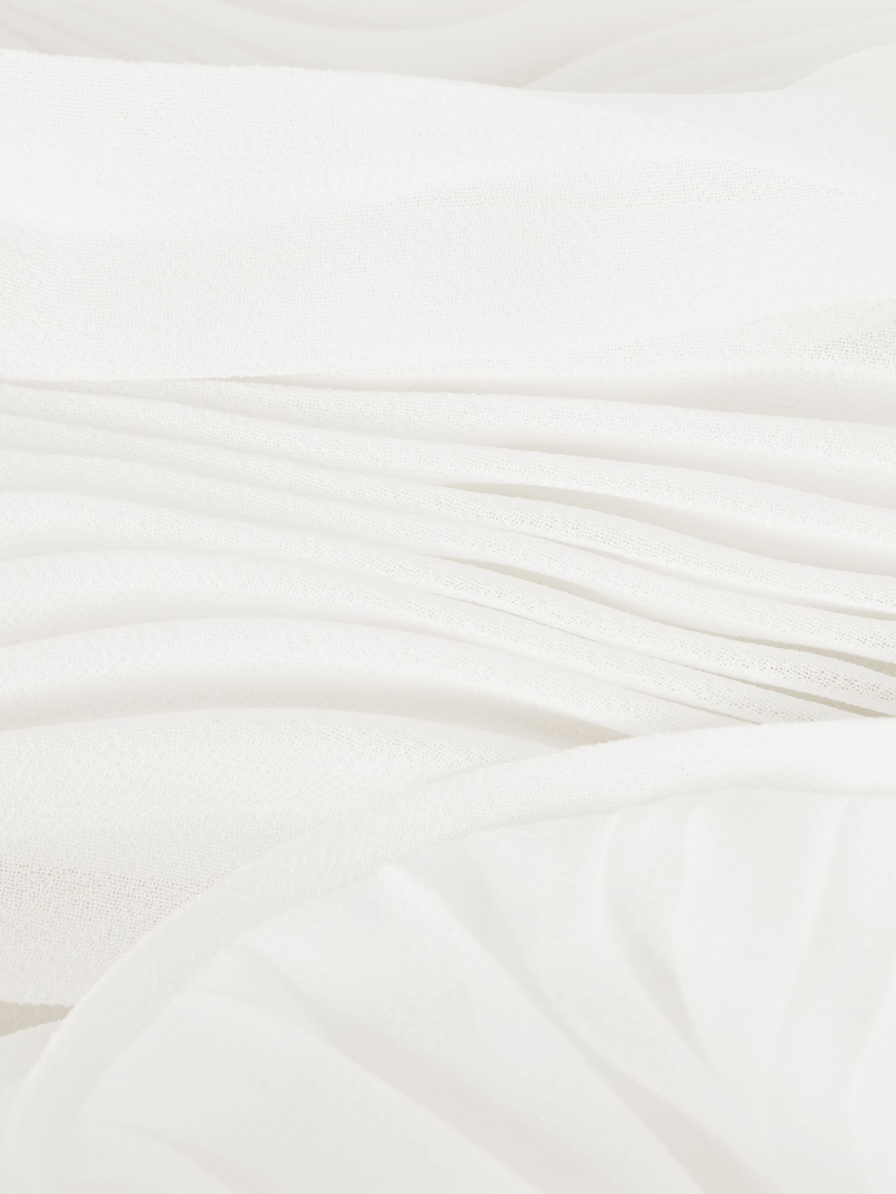Amur Halter Neck Frill Mini Dress in Off White - Image 5 of 5