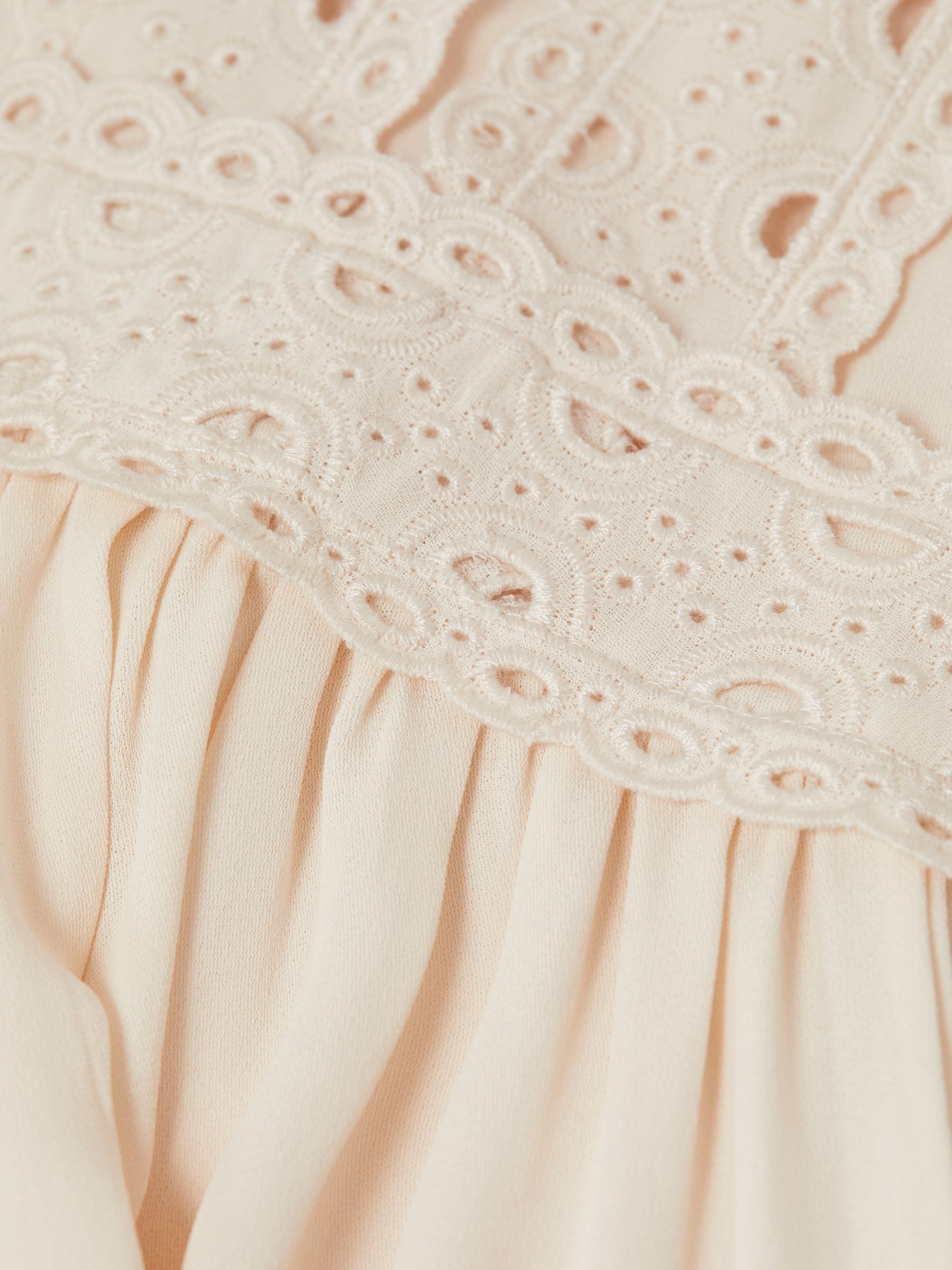 4-9 yrs Long Sleeve Lace Dress in Ivory - Image 6 of 6