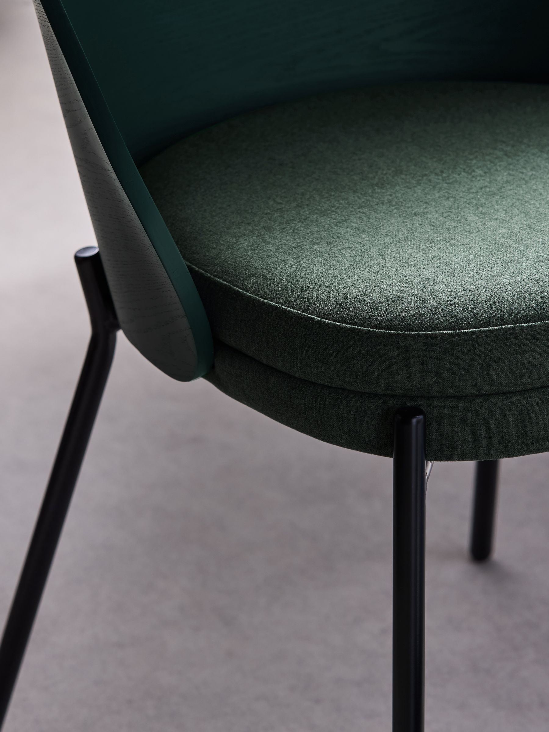 Set of 2 Talia Dining Chairs in Green - Image 3 of 5