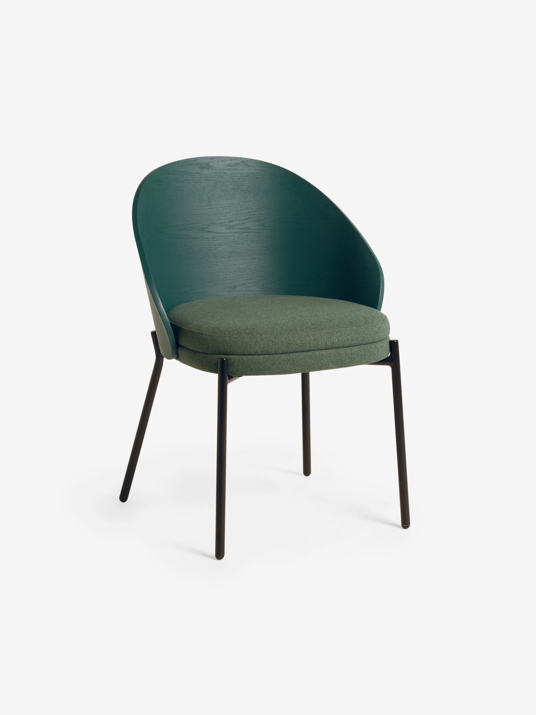 Set of 2 Talia Dining Chairs in Green - Image 4 of 5
