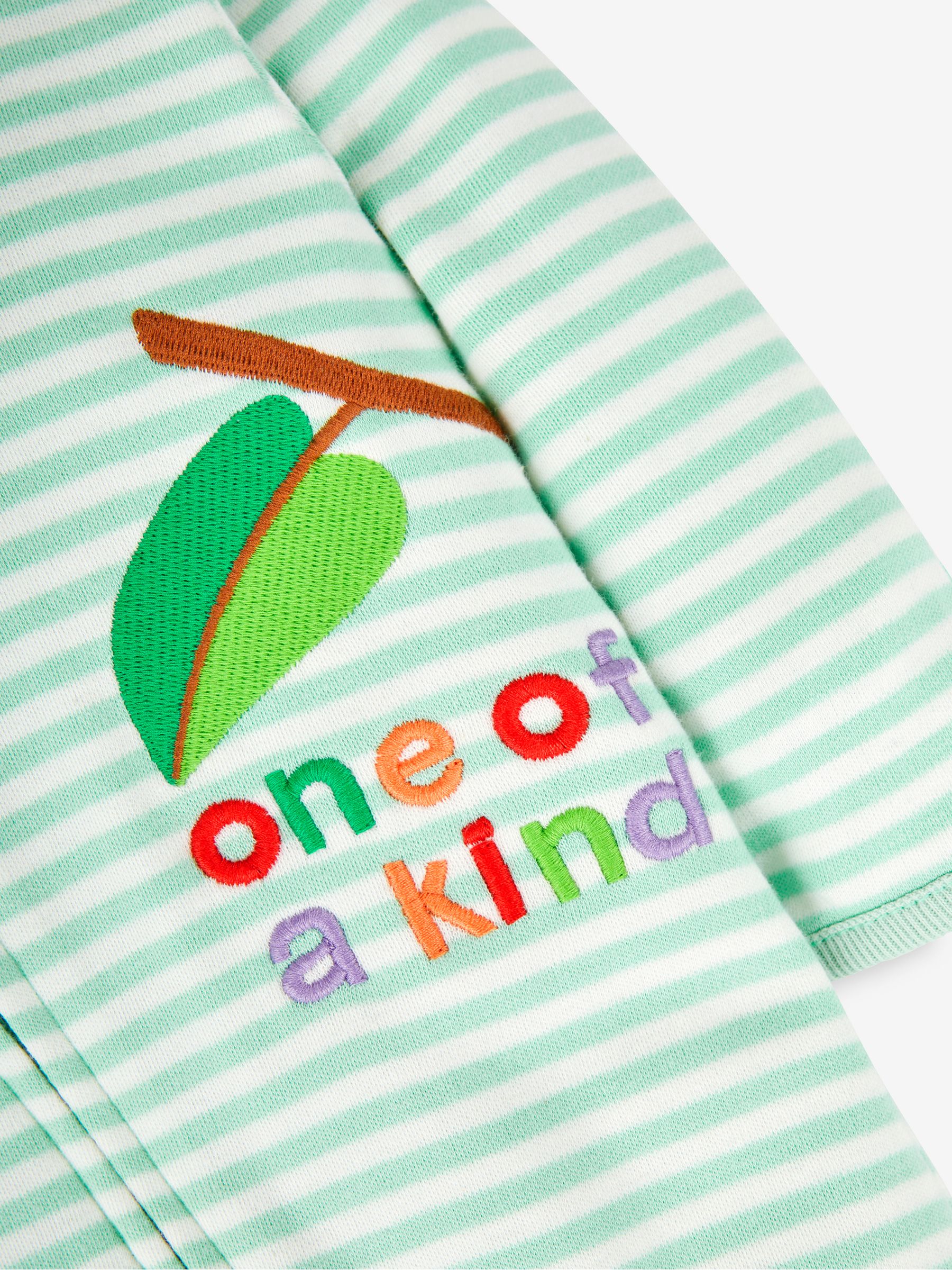 Green The Very Hungry Caterpillar Appliqué Zip Cotton Baby Sleepsuit - Image 6 of 6