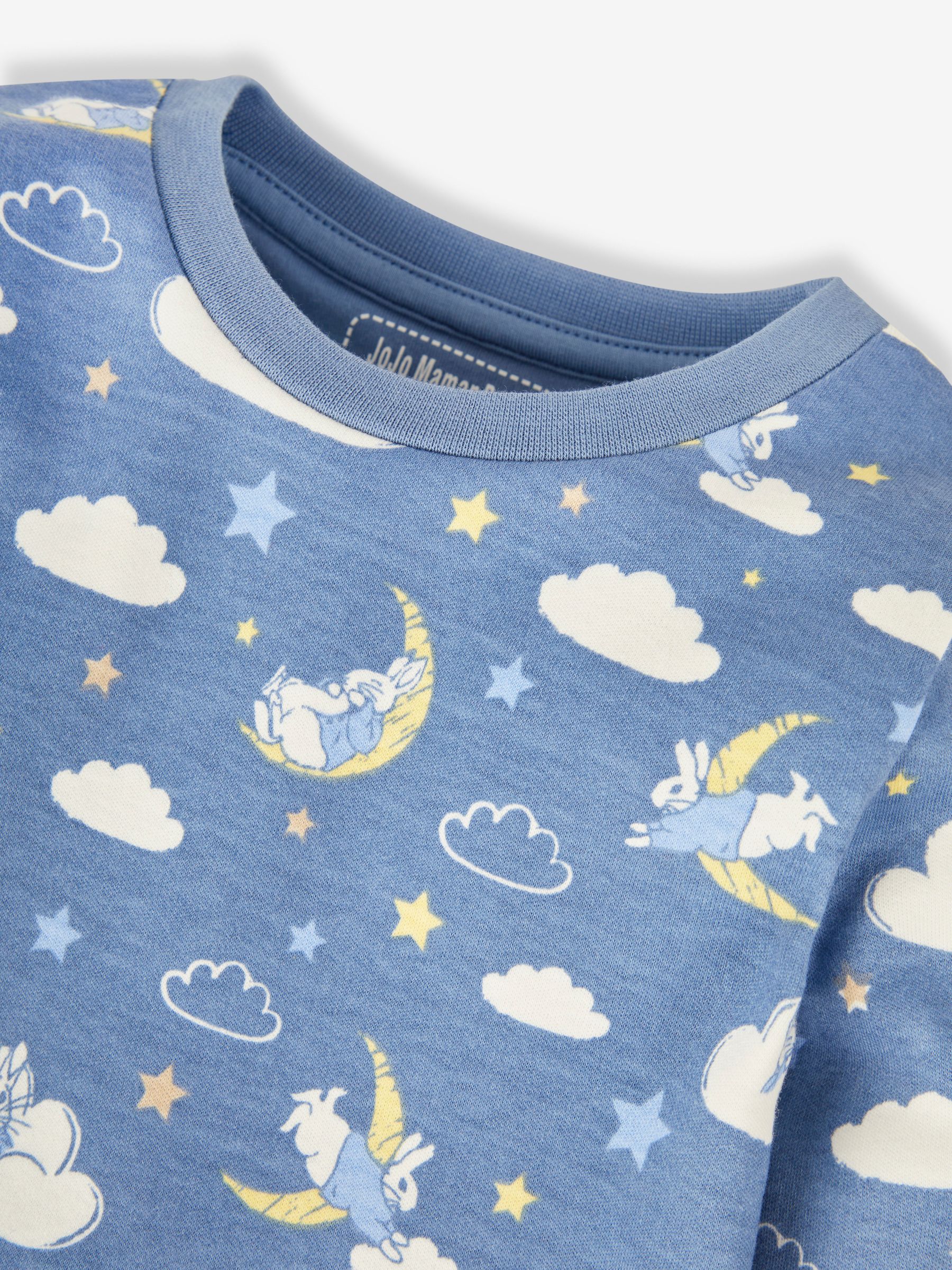 Peter Rabbit Jersey Pyjamas in Blue - Image 4 of 5