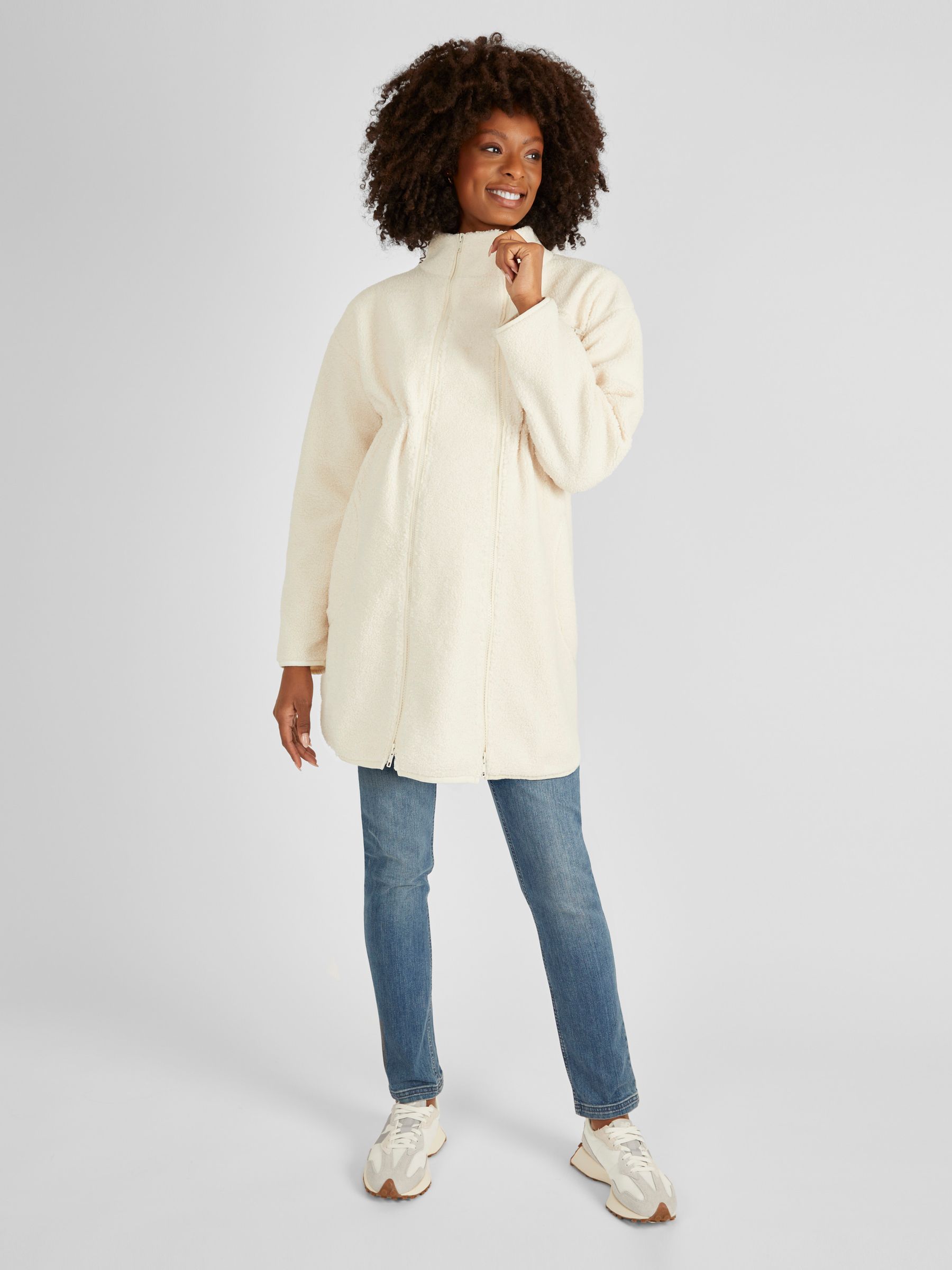 Navy Blue 5-in-1 All Seasons Maternity Parka | JoJo Maman Bébé